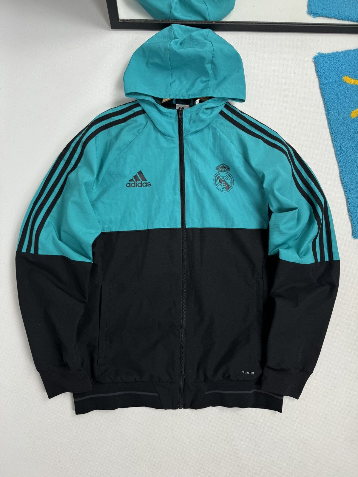 Adidas Real Madrid Soccer Jersey Adidas Real Madrid Presentation 2018 Blokecore Nylon Jacket Grailed