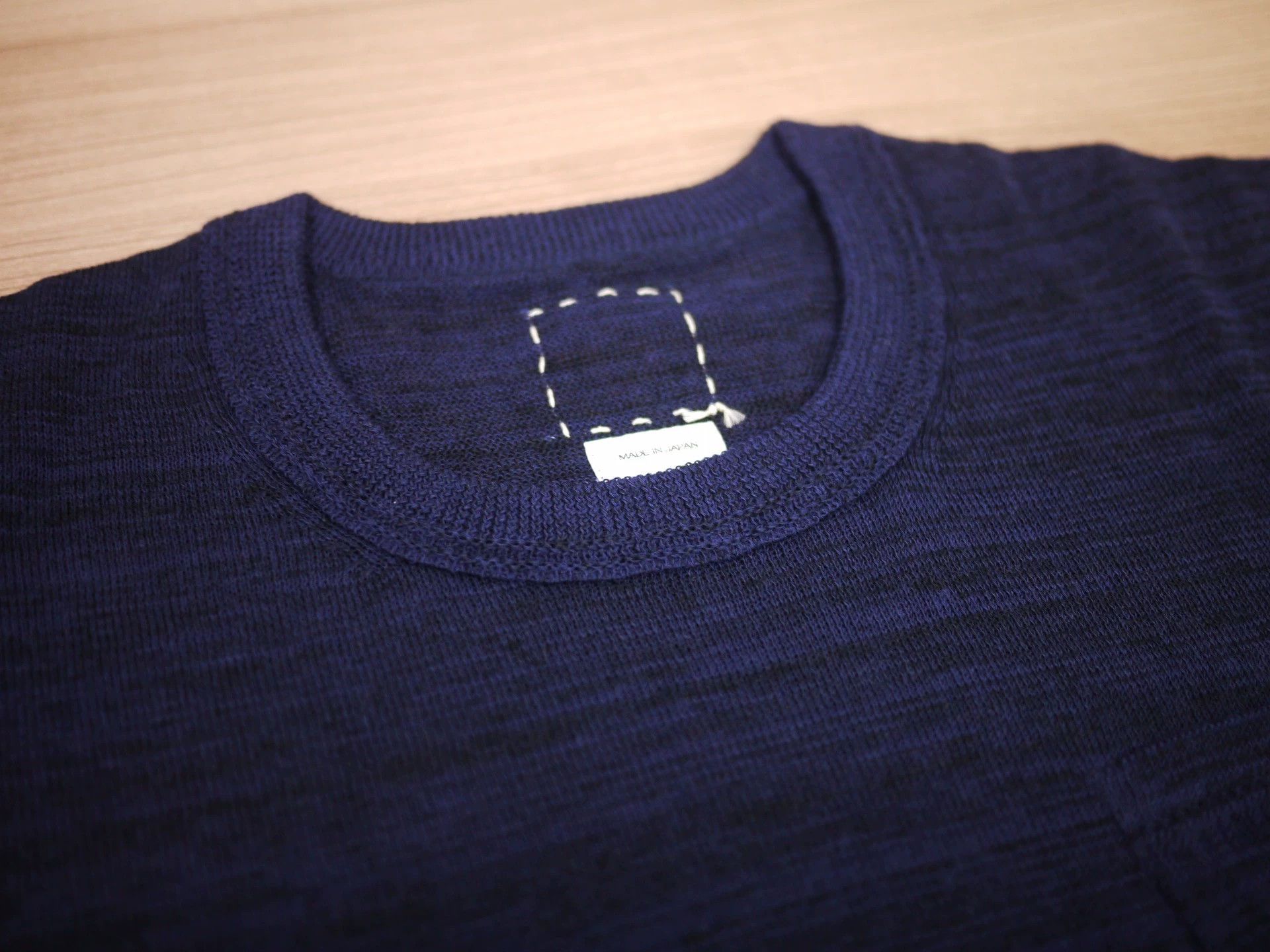 Vintage VISVIM JUMBO KNIT Navy Size 1 Size US S / EU 44-46 / 1 - 3 Thumbnail