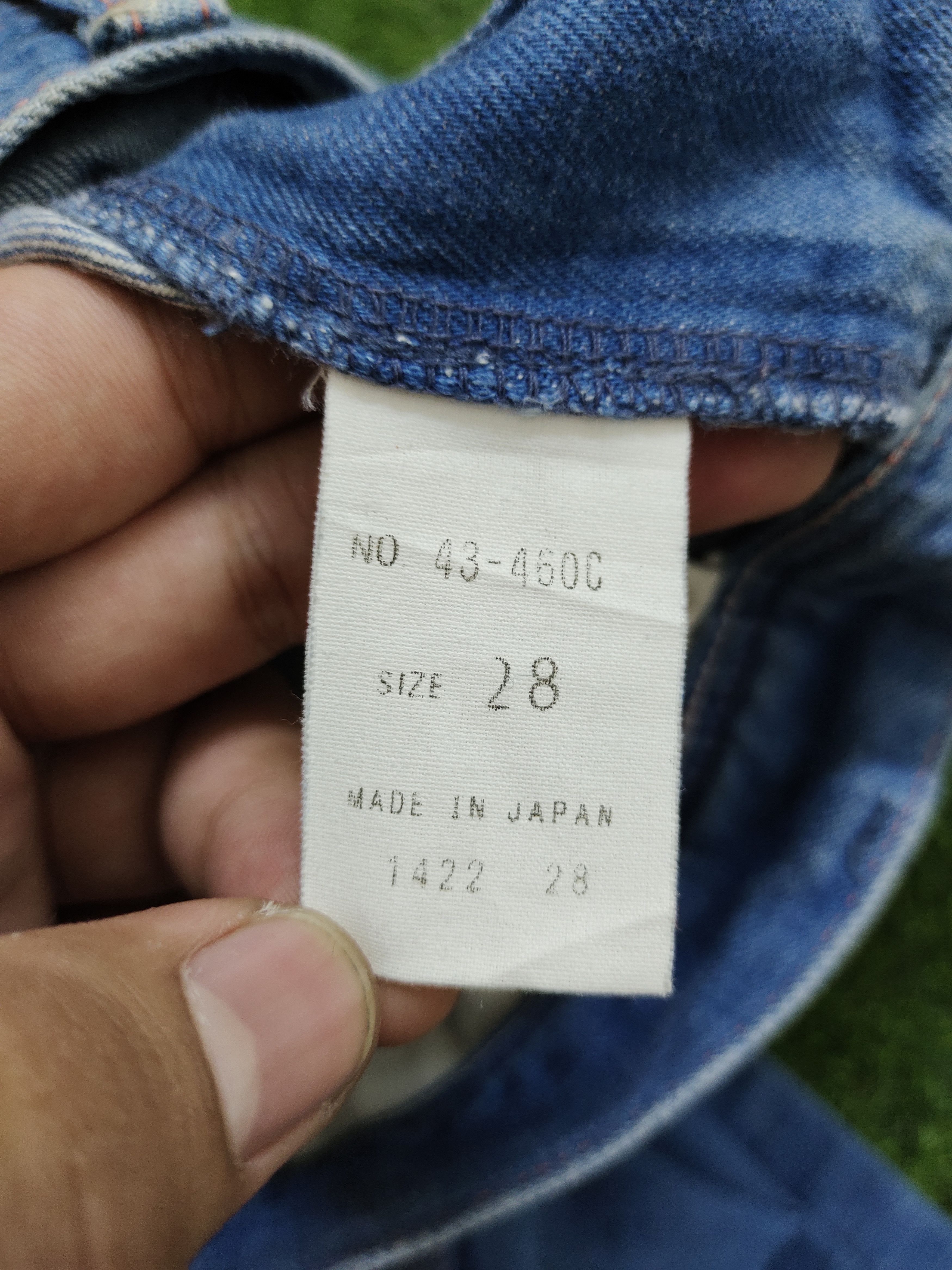 Spellbound 1990s Spellbound Jpn Workers Denim Pants 45rpm Orslow Style Size US 29 - 19 Thumbnail