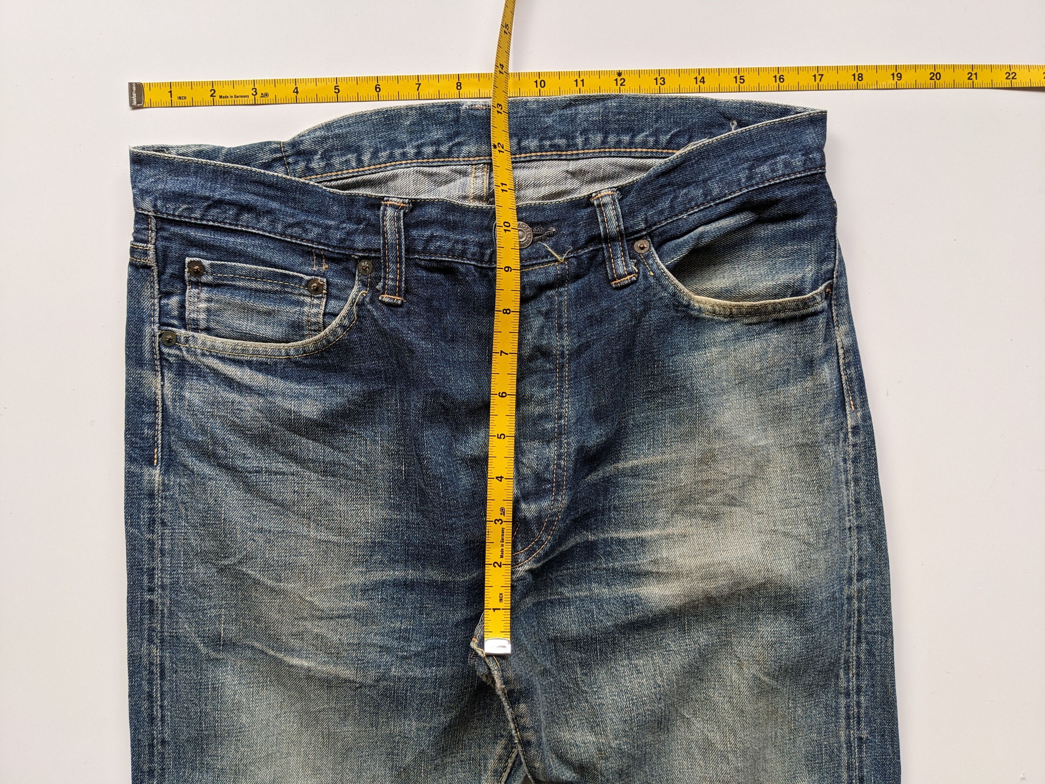 Sugar Cane Sugar Cane faded jeans selvedge jeans Size US 34 / EU 50 - 9 Thumbnail