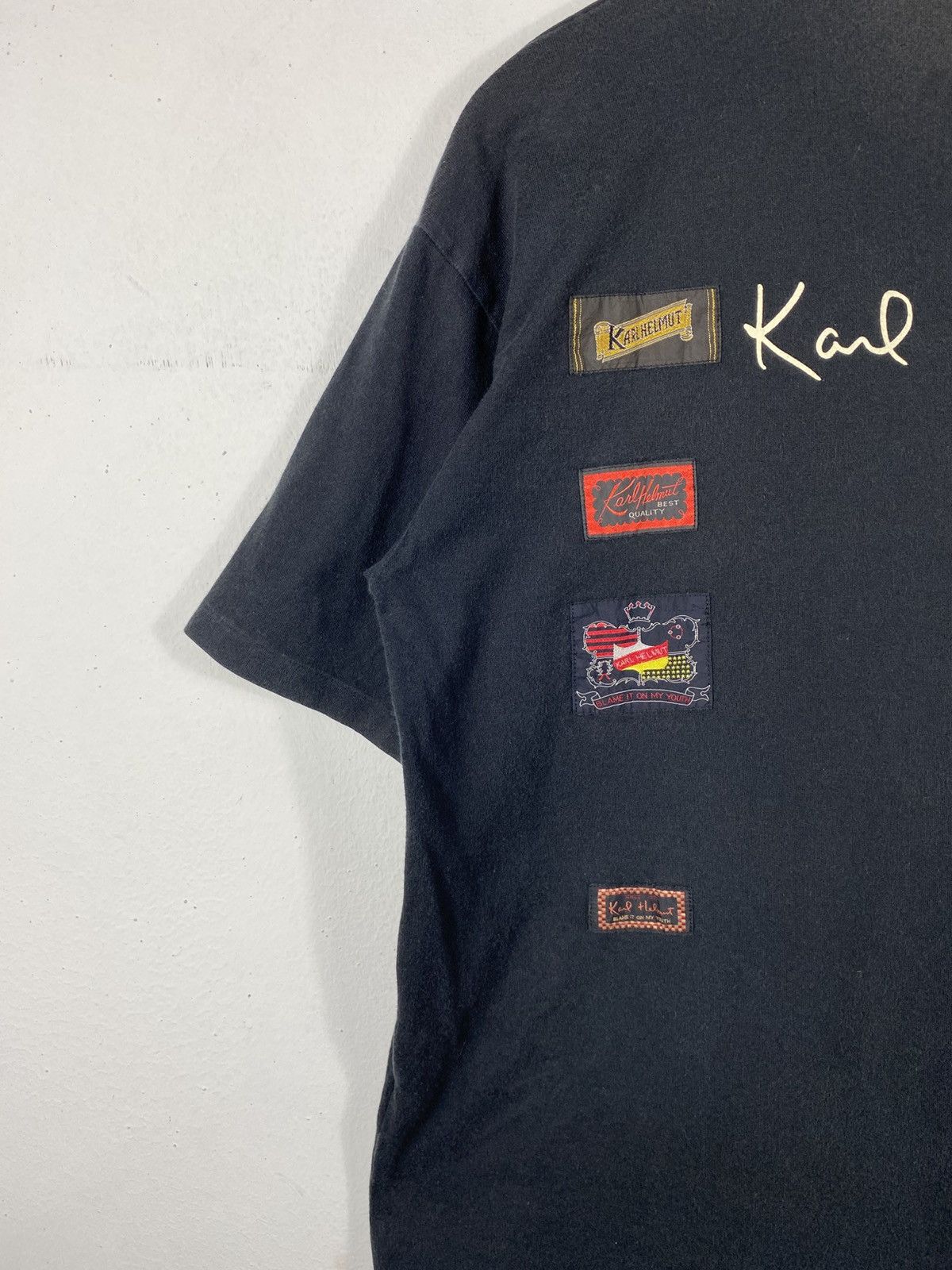 Karl Helmut Karl Helmut Patches T-Shirt Size US M / EU 48-50 / 2 - 3 Thumbnail