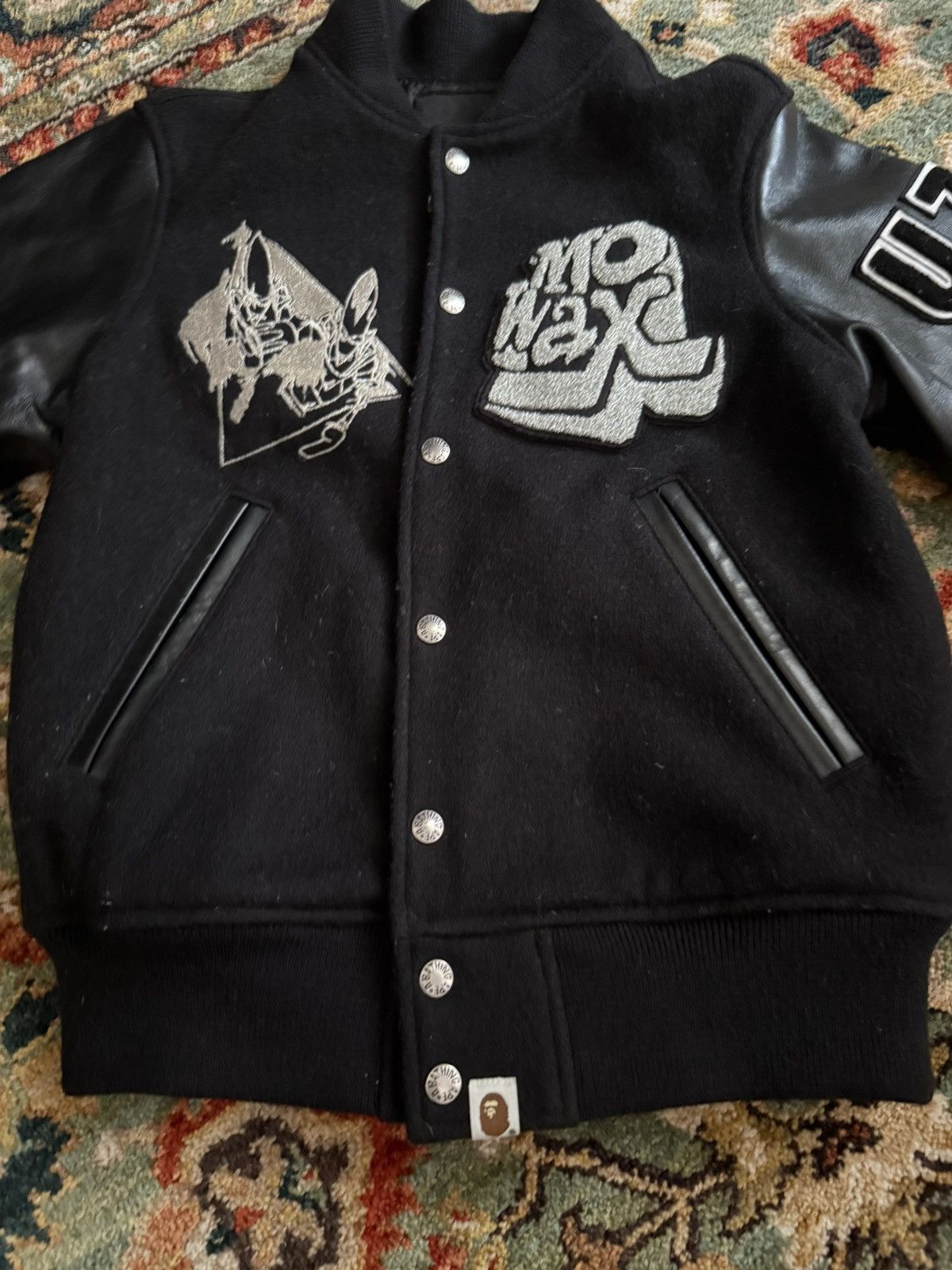 Bape BAPE x UNKLE Mo'Wax Varsity Jacket Size M Size US S / EU 44-46 / 1 - 4 Thumbnail