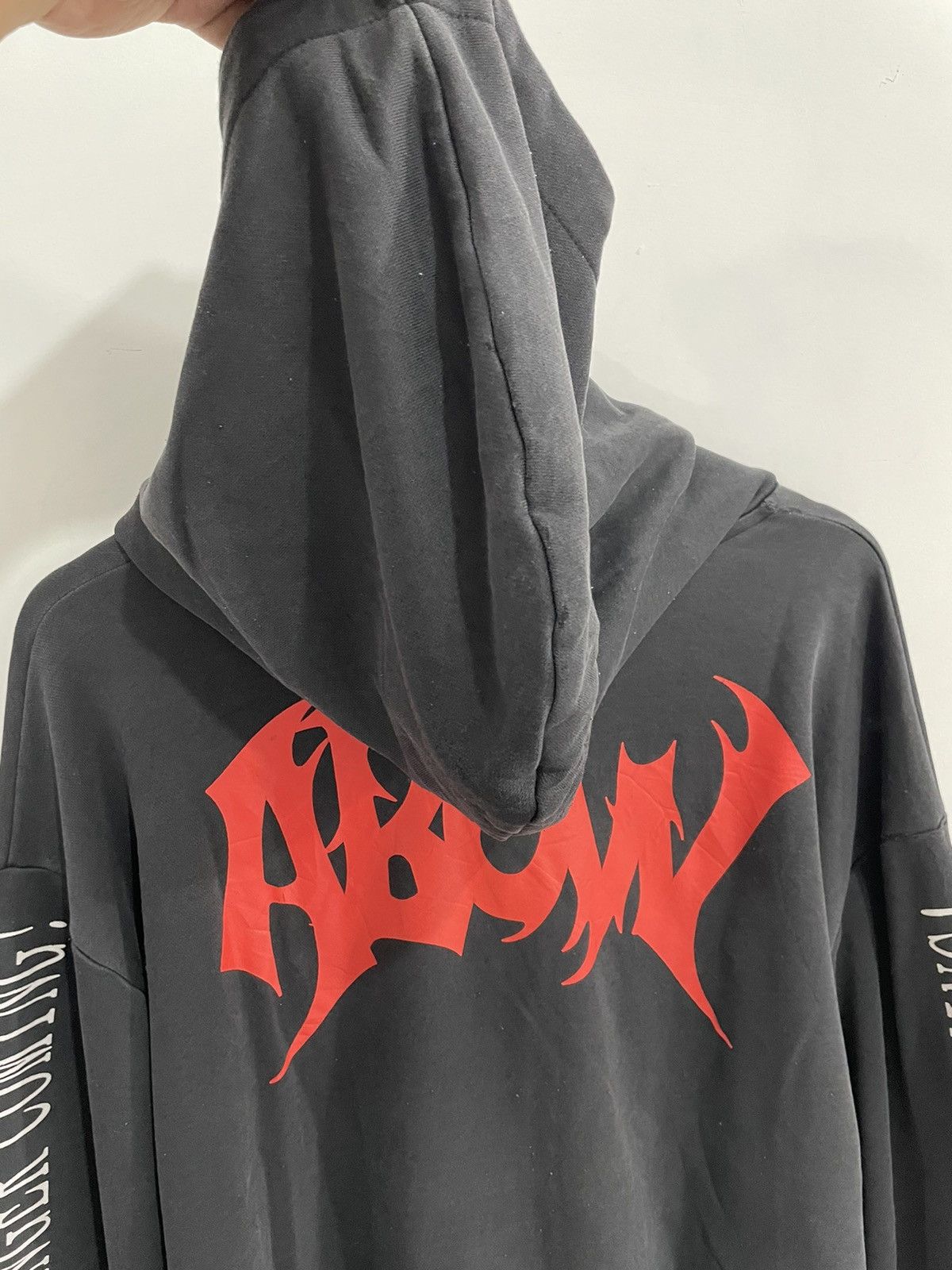 If Six Was Nine 2000s metal sliva hoodies grunk style Size US XL / EU 56 / 4 - 7 Thumbnail