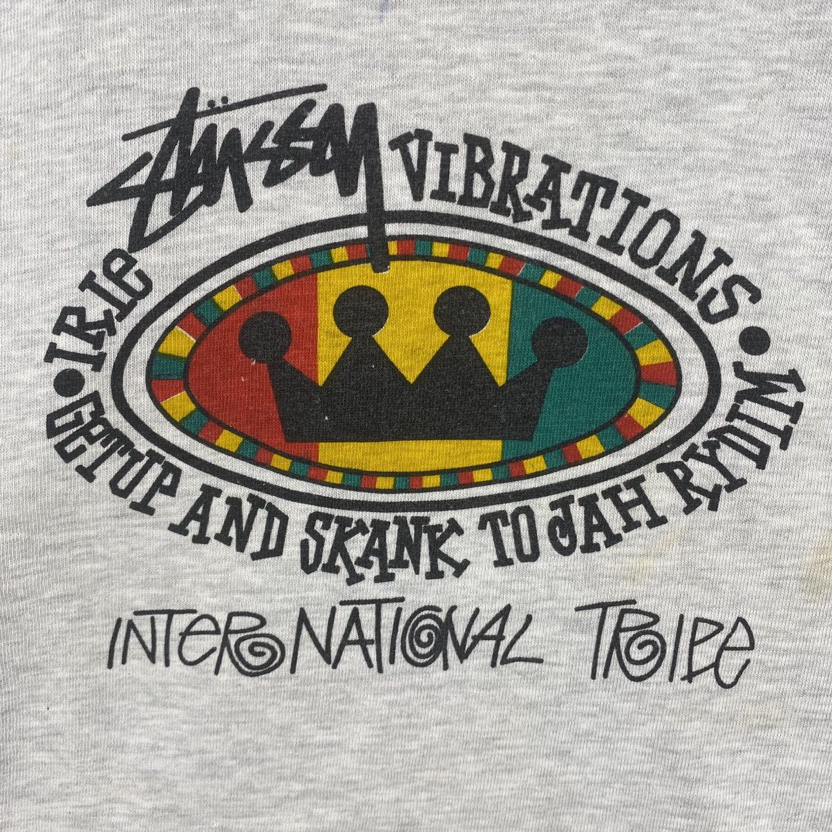 Stussy Vintage 80' 90's STUSSY Irie Vibrations Tee Shirt Size US L / EU 52-54 / 3 - 2 Thumbnail