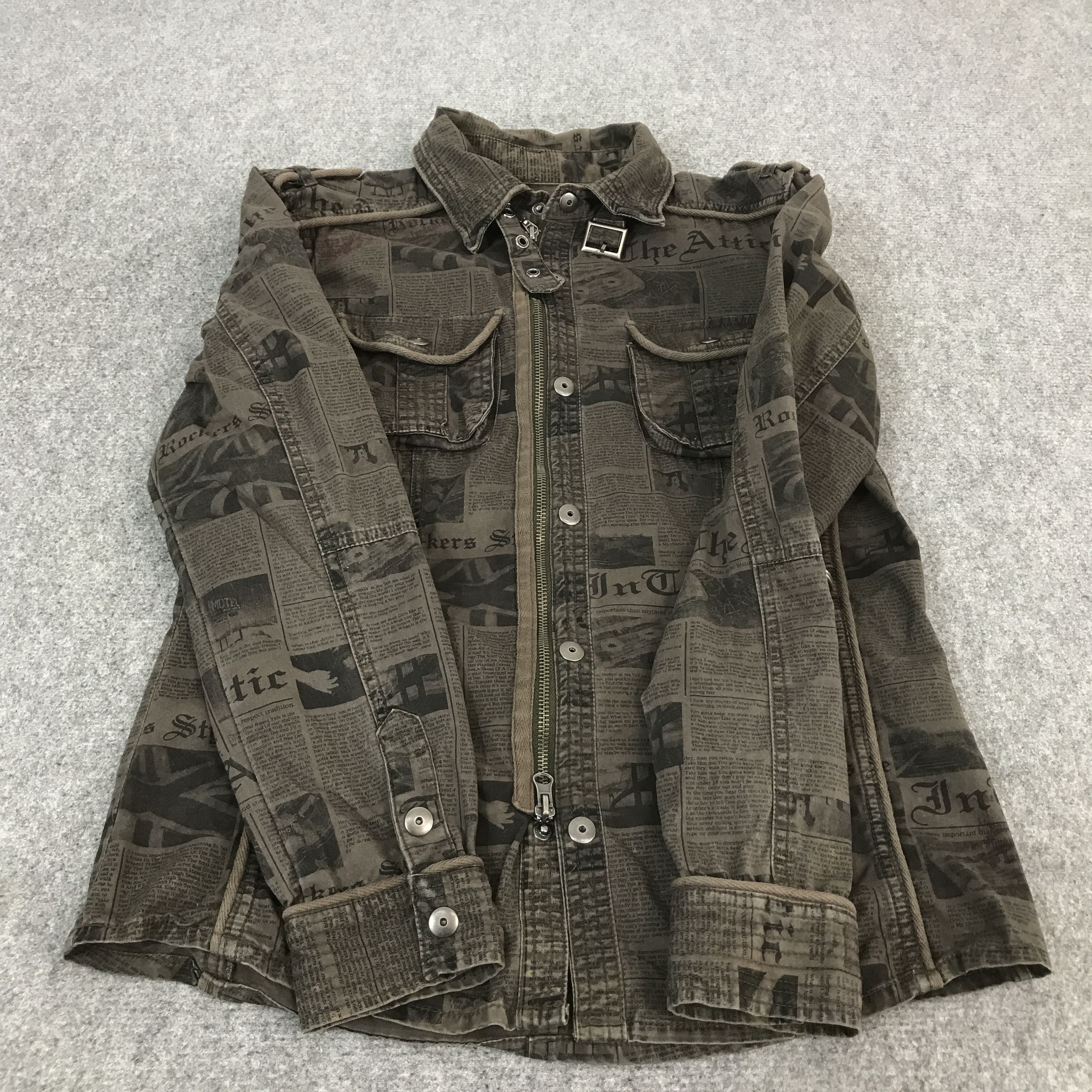 In The Attic IN THE ATTIC IFSIXWASNINE MONOGRAM DESIGN JACKET Size US L / EU 52-54 / 3 - 8 Thumbnail