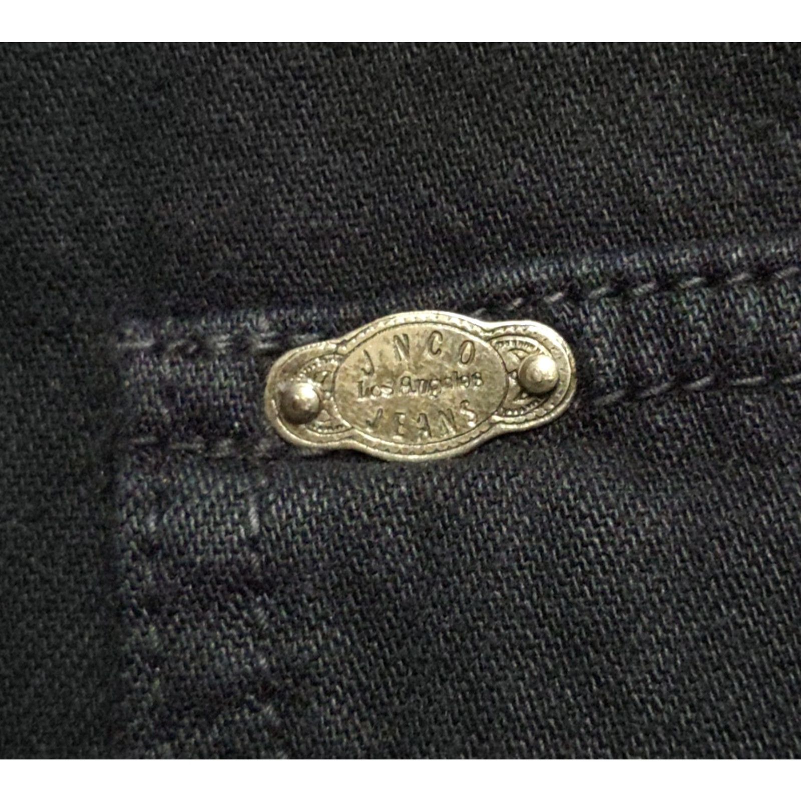 JNCO VINTAGE JNCO Los Angeles Shirt Button-Up XL Black Men's XLarge Long Sleeve Shirt Size US XL / EU 56 / 4 - 5 Thumbnail