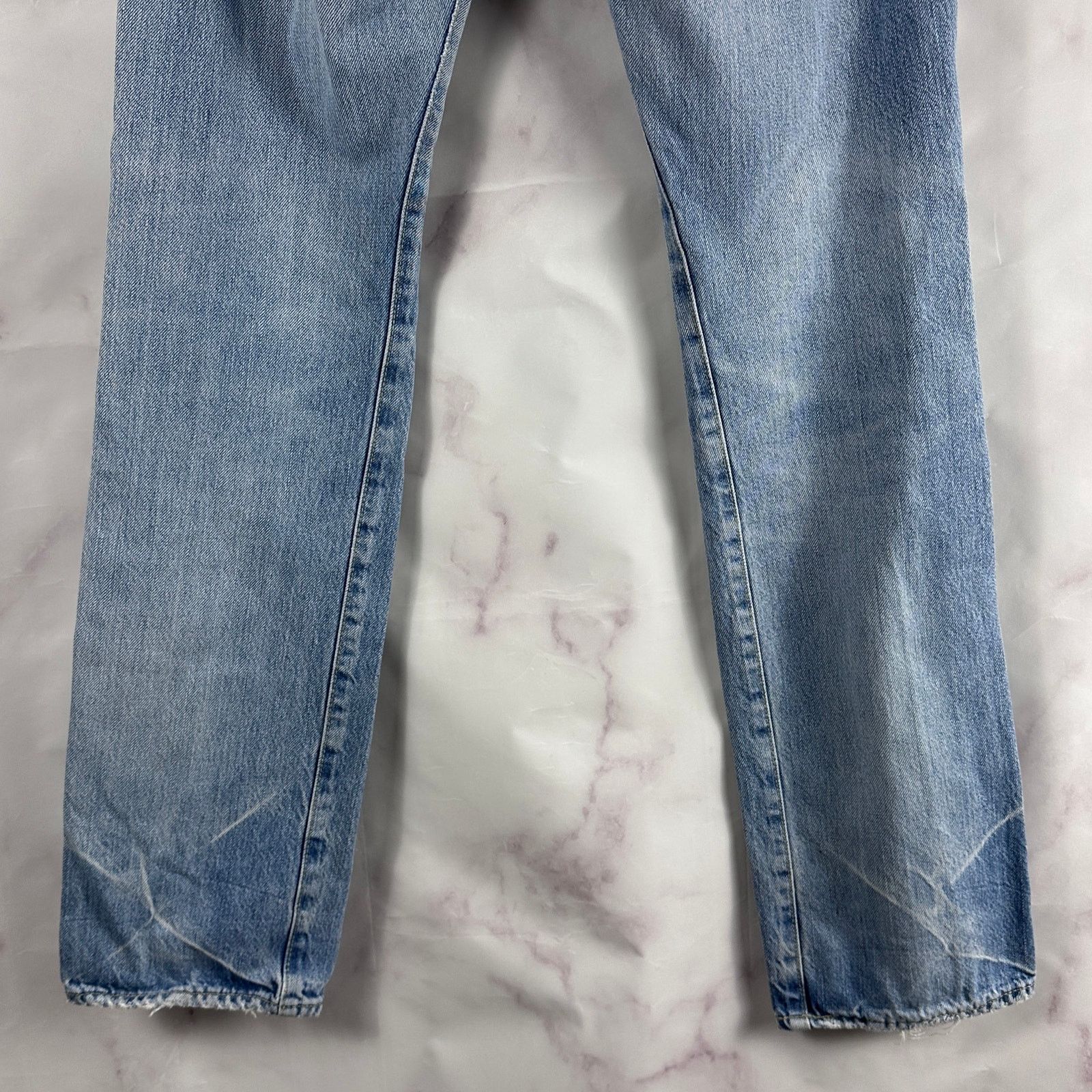 Hysteric Glamour Selvedge Repaired Light Wash Denim Size US 28 / EU 44 - 13 Thumbnail