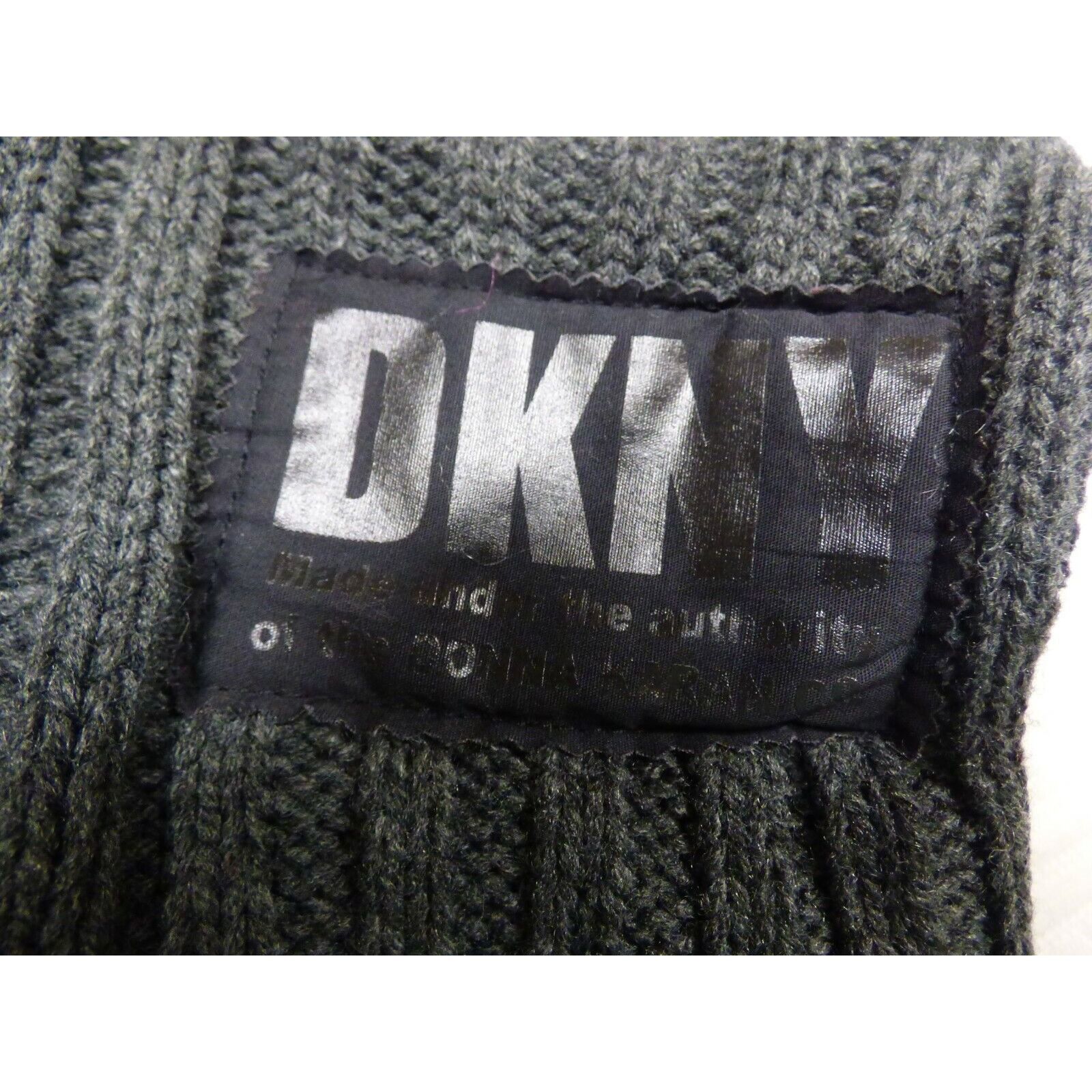 DKNY DKNY Fleece-Lined Knit Infinity Scarf, Gray Size ONE SIZE - 6 Thumbnail