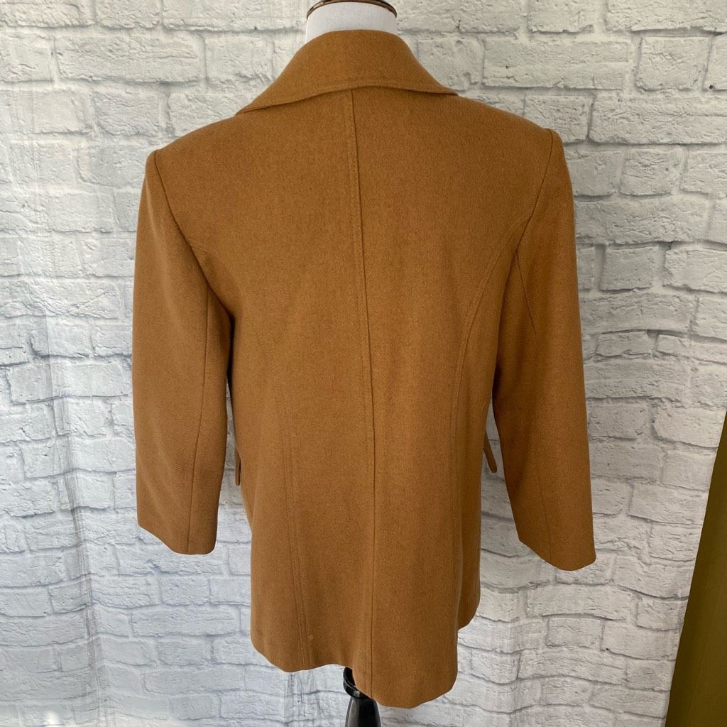 Other Jason Kole women 6 wool blend fully lined button up pea coat Size M / US 6-8 / IT 42-44 - 8 Thumbnail
