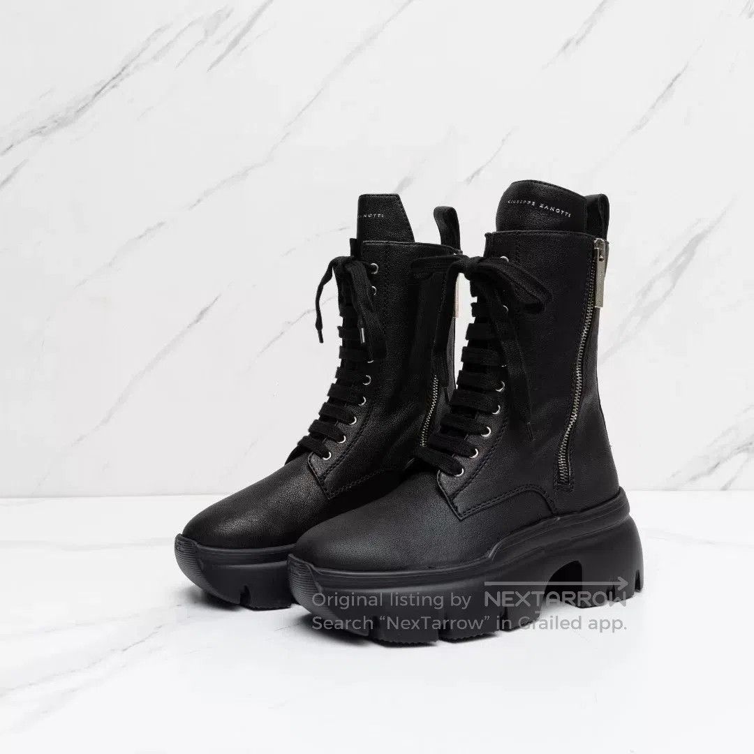 Giuseppe Zanotti Giuseppe Zanotti Women's Platform Martin Boots. Size US 6 / IT 36 - 1 Thumbnail
