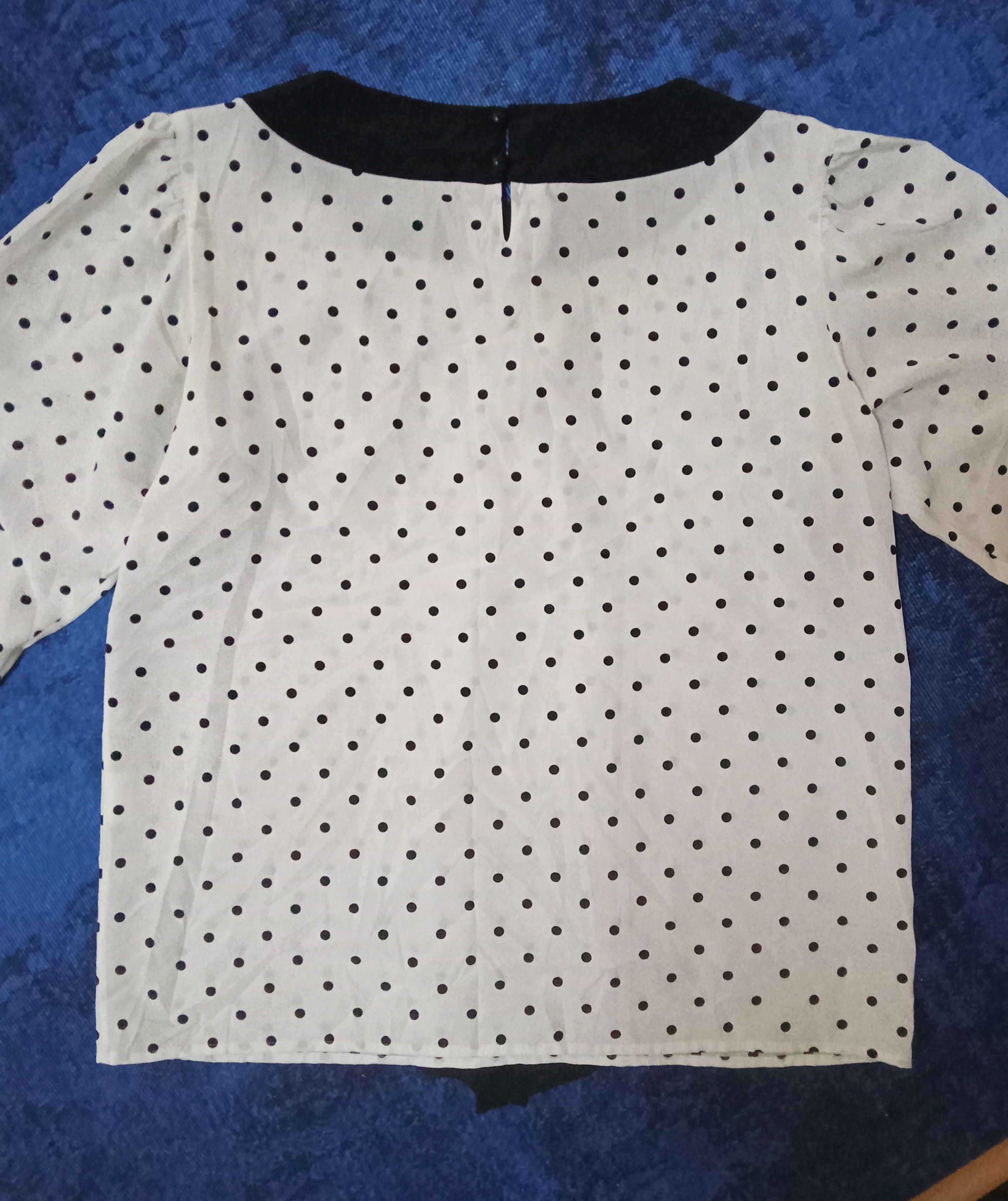 Yves Saint Laurent Yves Saint Laurent chemisiers Polkadots Blouse Size M / US 6-8 / IT 42-44 - 2 Thumbnail