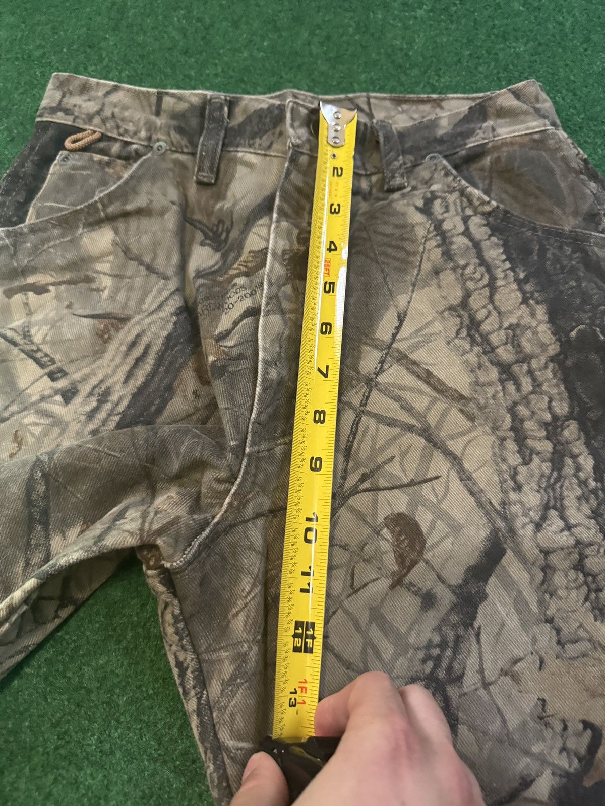 Realtree Vintage 90s Realtree Hardwoods 20-200 Camo Wrangler Pants Size US 28 / EU 44 - 9 Thumbnail