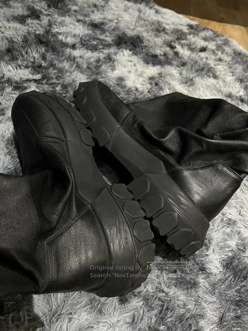 Rick Owens Rick Owens High. Size US 10 / EU 43 - 6 Thumbnail