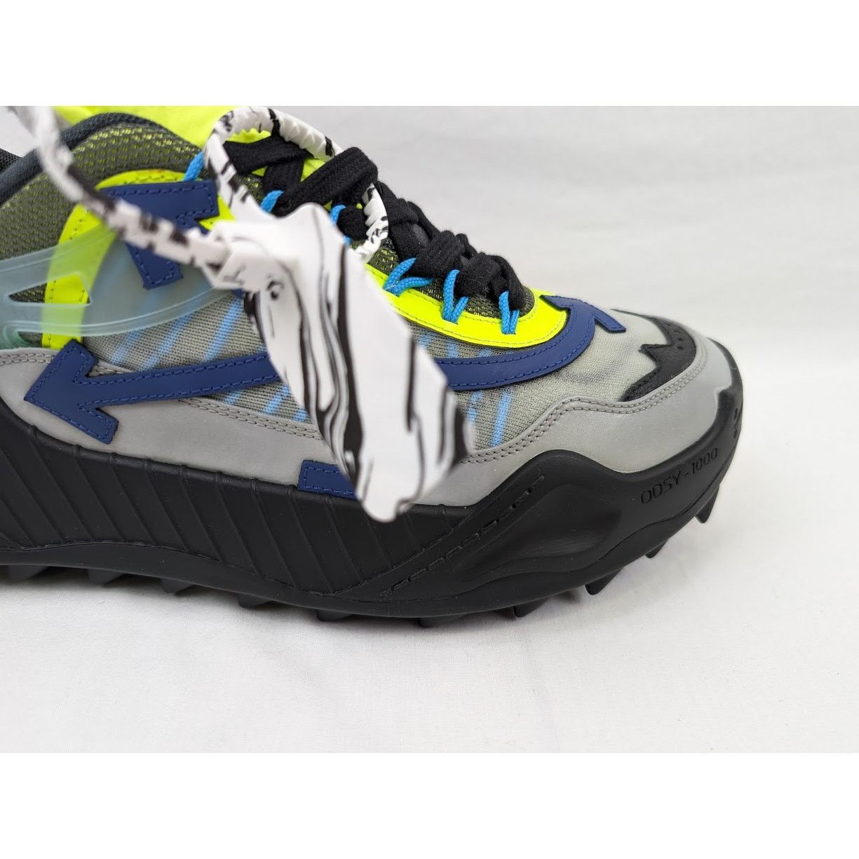 Off-White o1rshd1 Odsy 1000 Combo Sneakers in Black/Purple Size US 11 / EU 44 - 4 Thumbnail