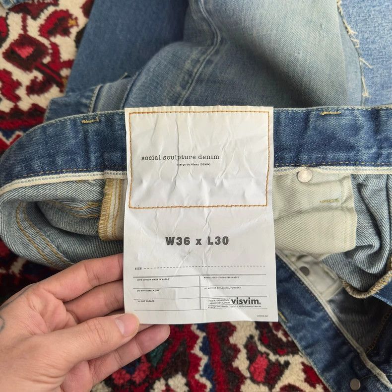 Visvim Visvimvisvim 18ss 03d14 Denim Pants-2504 Size US 36 / EU 52 - 7 Thumbnail
