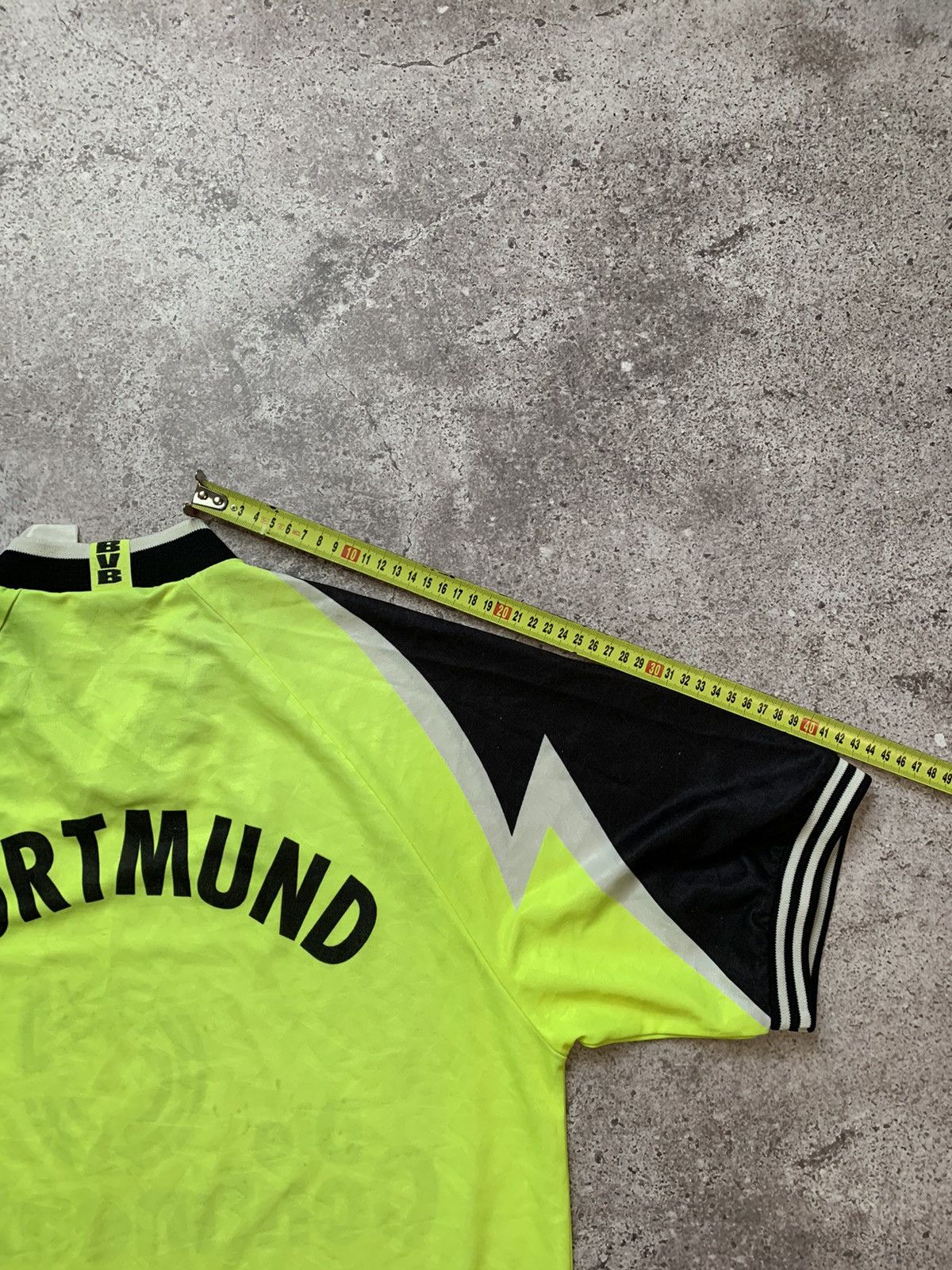 Nike × Vintage Vintage Nike Borussia Dortmund 1995-1996 Home Soccer Jersey Size US M / EU 48-50 / 2 - 16 Thumbnail
