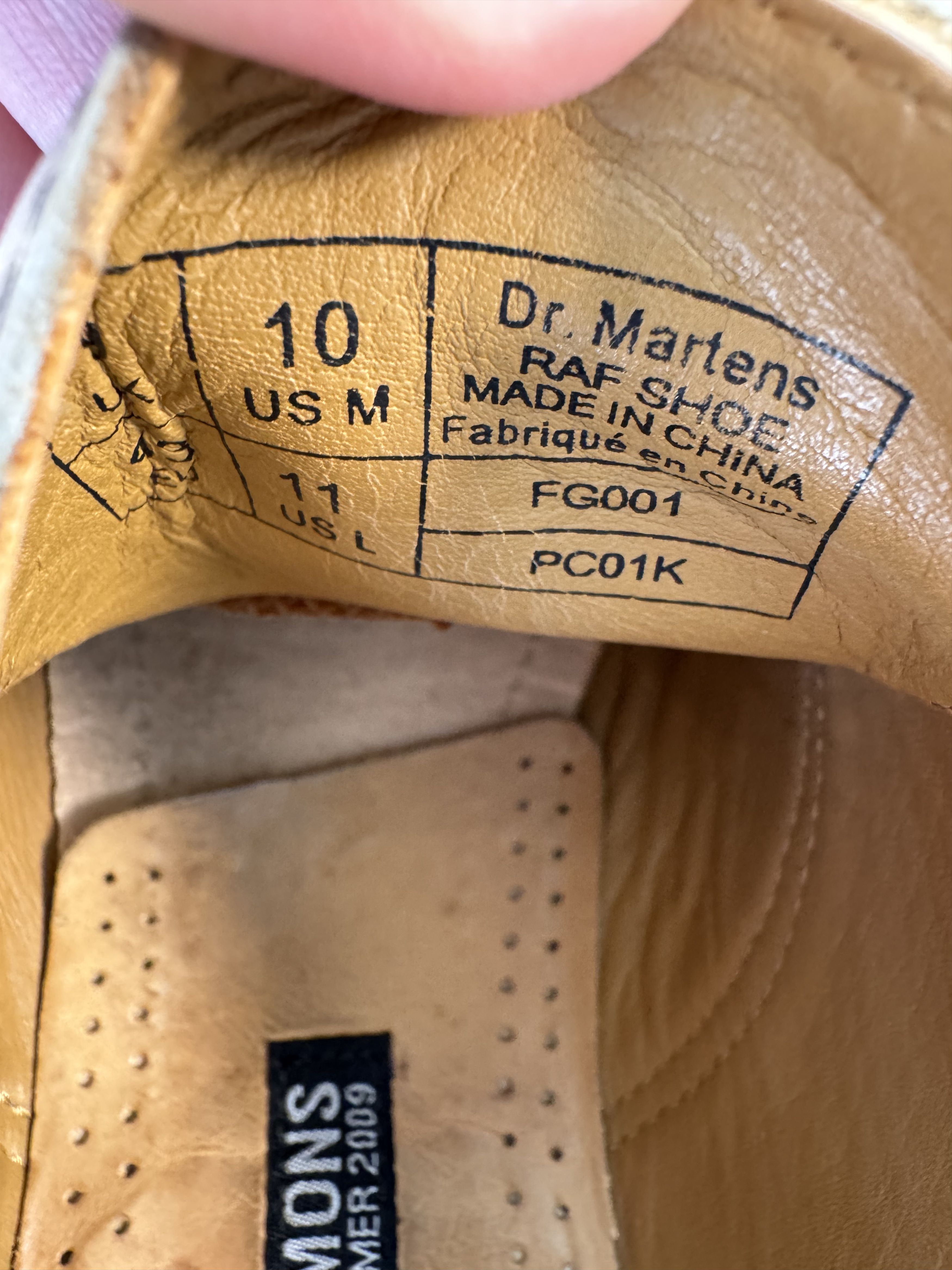 Raf Simons SS09 Raf Simons Dr Martens Shoes Size US 10 / EU 43 - 4 Thumbnail