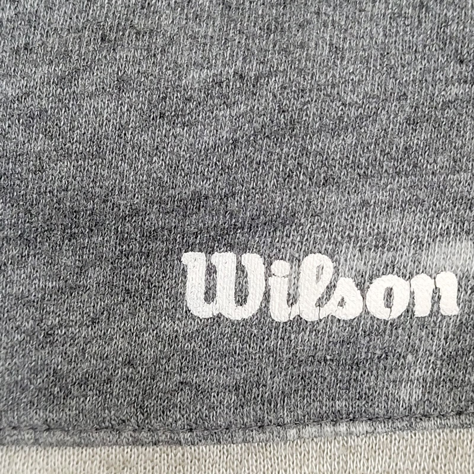 Wilson Vintage 90s Wilson Sweatshirt Womens Medium 20x23 Gray Size M / US 6-8 / IT 42-44 - 12 Thumbnail