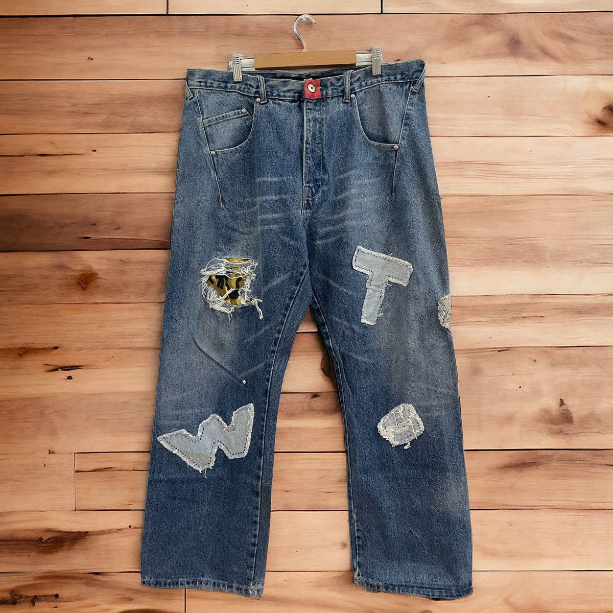 Japanese Brand × Marithe + Francois Girbaud Le Jean de Marithe Francois Girbaud 90’s Baggy Jeans Size US 38 / EU 54 - 1 Thumbnail