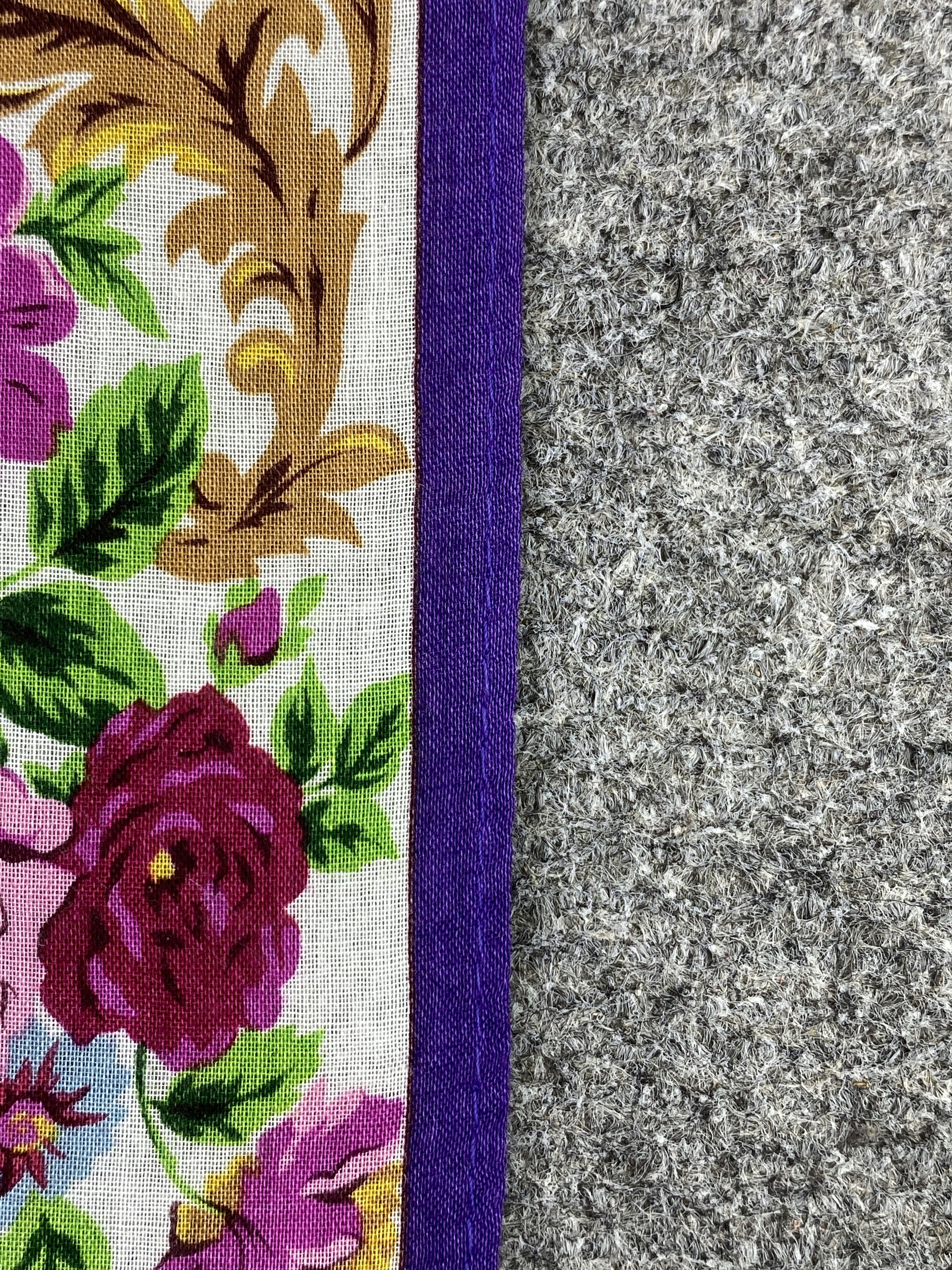 Kenzo Vintage Kenzo Flowers Handkerchief / Neckerchief KT0193 Size ONE SIZE - 6 Thumbnail