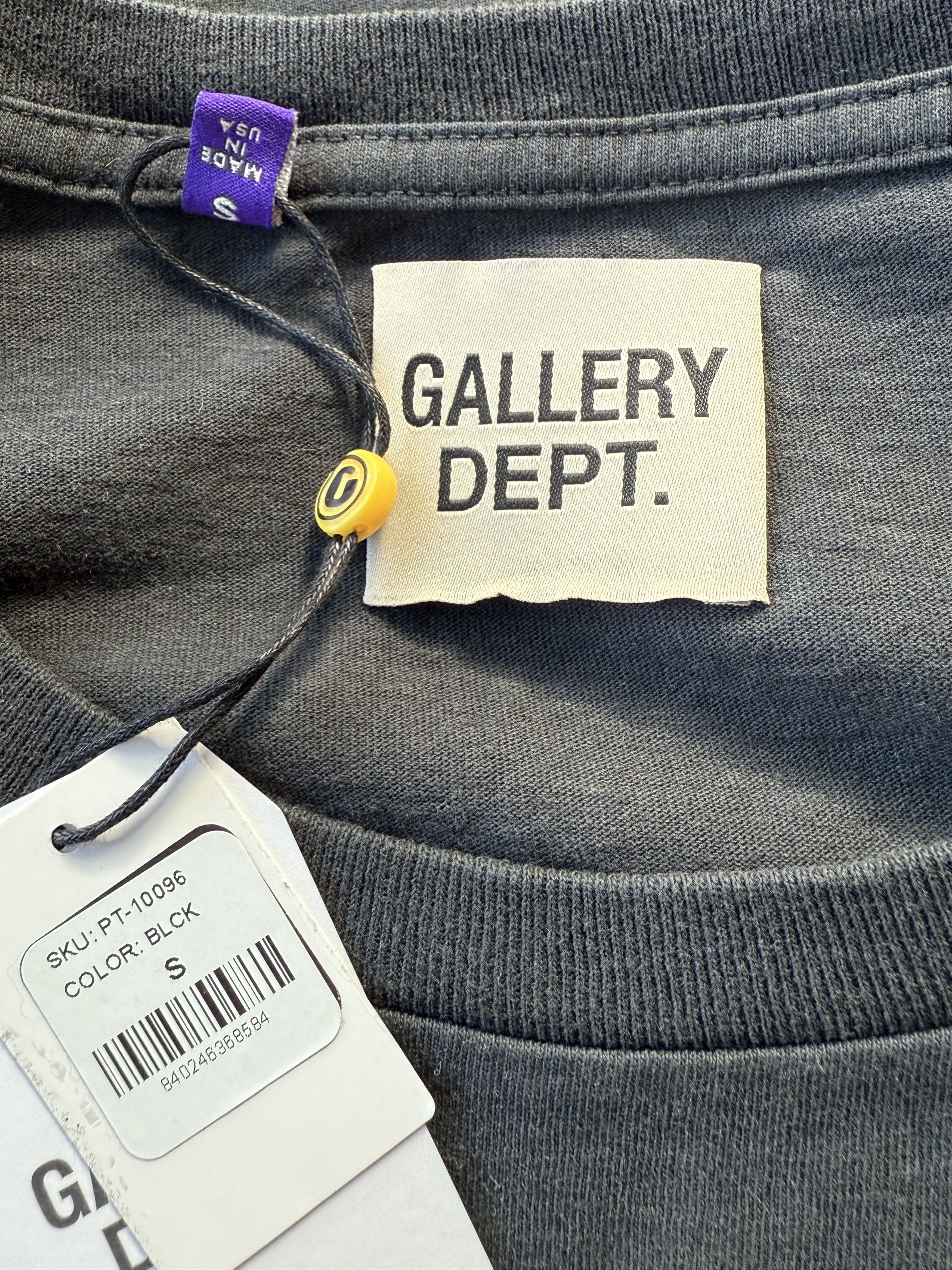 Gallery Dept. Gallery Dept Black Palette Glitter Logo T-Shirt Size US S / EU 44-46 / 1 - 3 Thumbnail