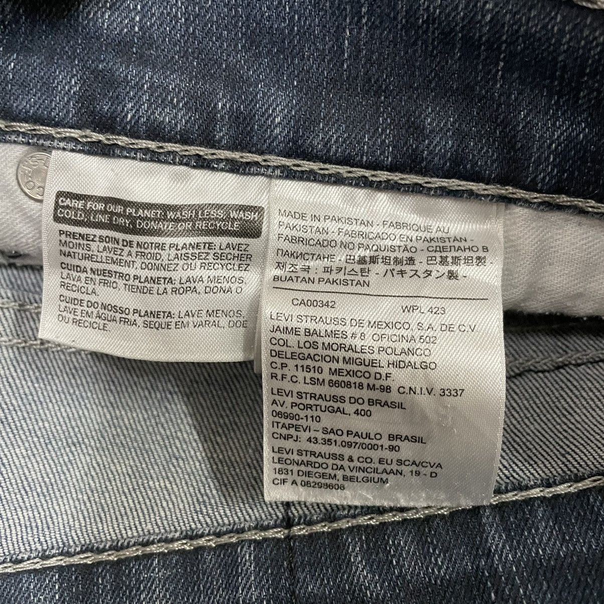 Levi's Vintage Clothing 🔥Vintage Levis 504 Stoned Washed Ripped Distress Denim Jeans Size US 34 / EU 50 - 15 Thumbnail