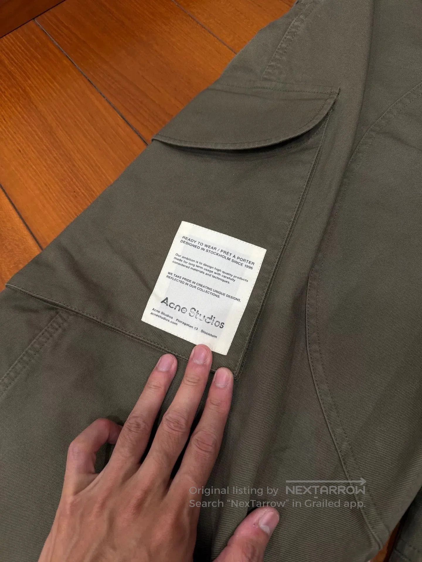 Acne Studios Acne Studios Green Utility Pants. Size US 32 / EU 48 - 8 Thumbnail