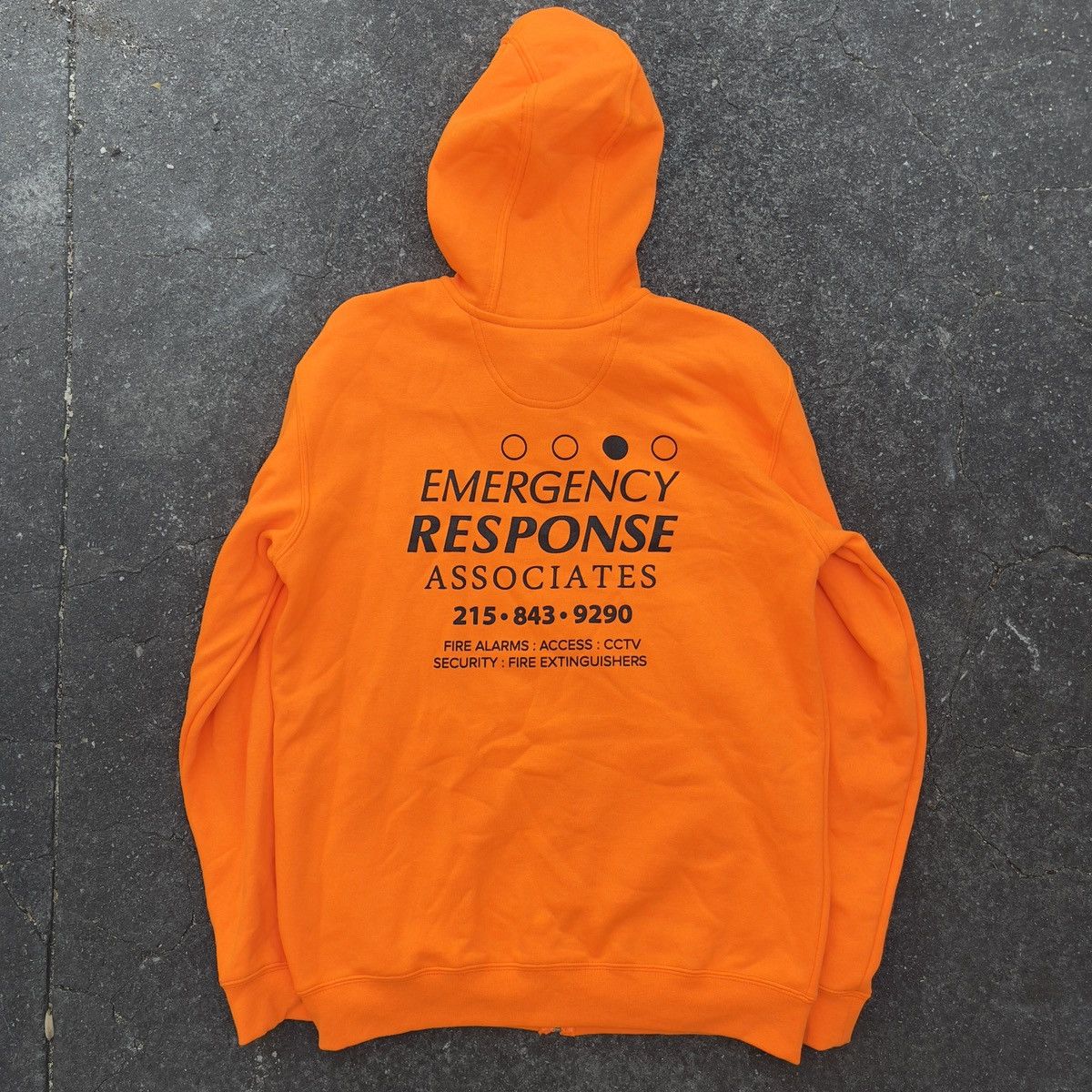 Carhartt × Carhartt Wip × Vintage BNWT Orange Carhartt Full Zip Loose Fit Hoodie Size US M / EU 48-50 / 2 - 7 Thumbnail