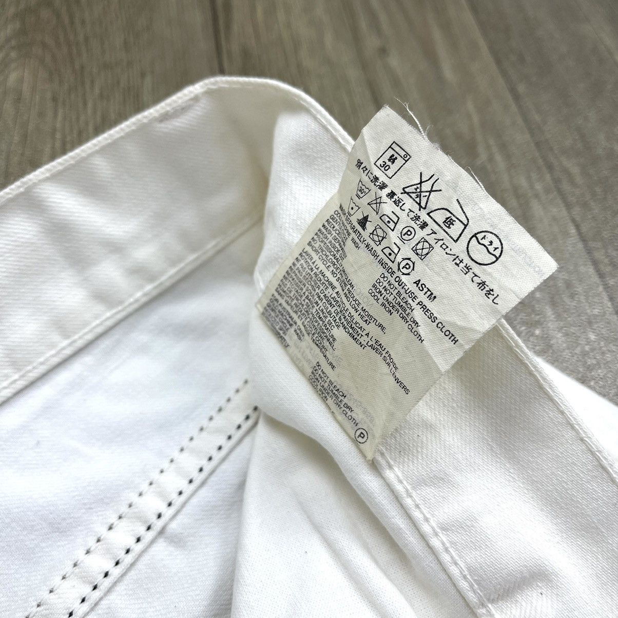 Miu Miu Miu Miu Denim White Pants Size US 30 / EU 46 - 7 Thumbnail