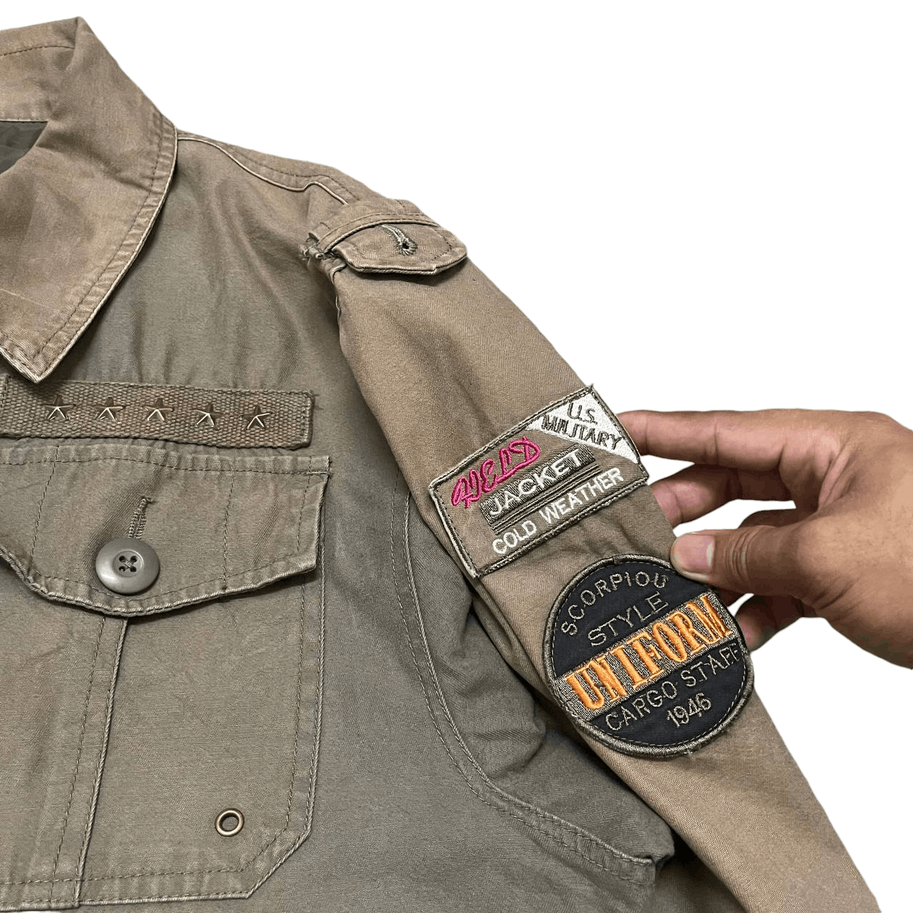 Vintage Vintage Refined Us Military Scorpion Field Jacket Size US L / EU 52-54 / 3 - 6 Thumbnail