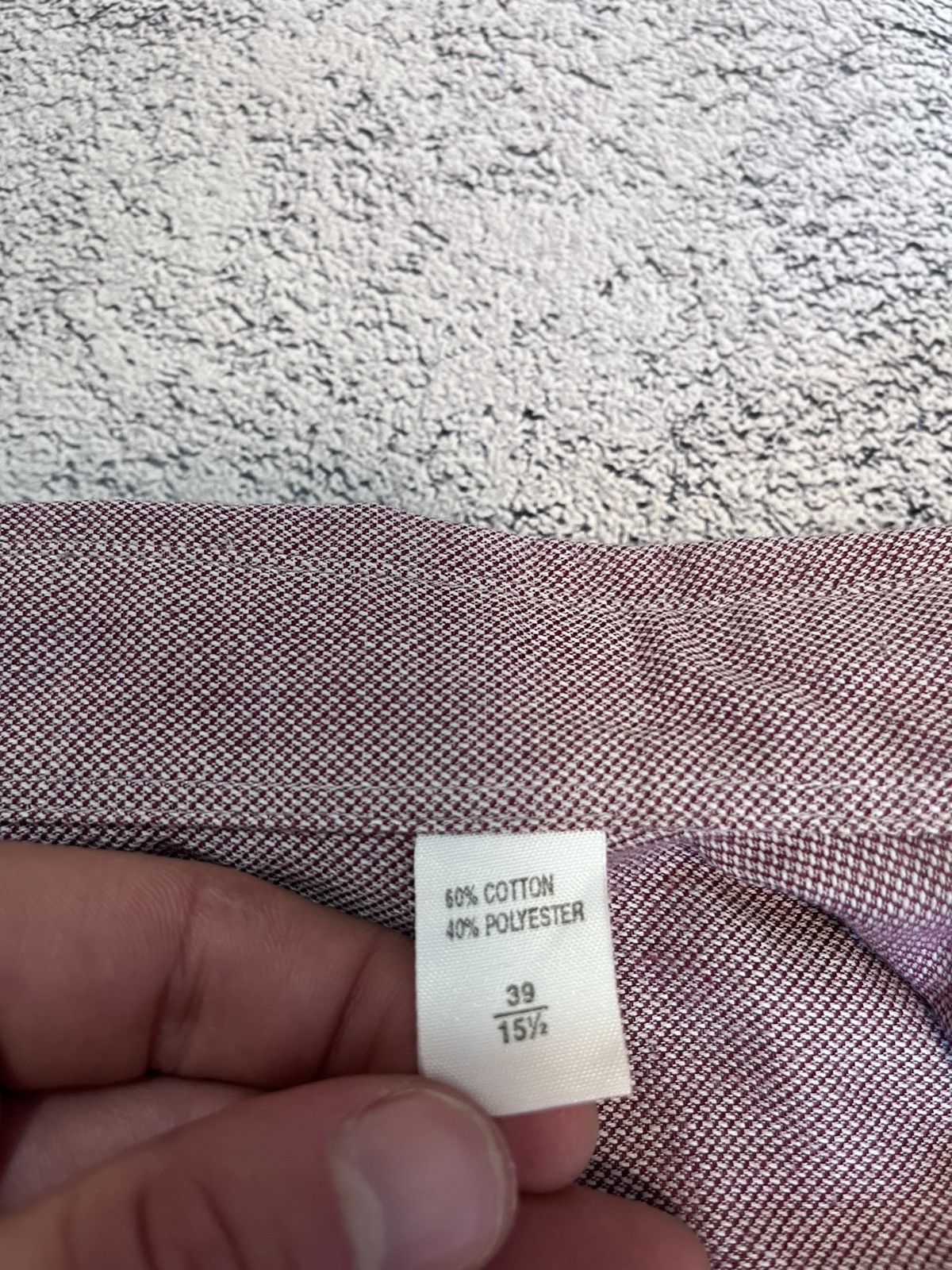 Yves Saint Laurent YSL Men’s Shirt Size 39/15.5 Pink Embroidered Logo Vintage Size US L / EU 52-54 / 3 - 12 Thumbnail