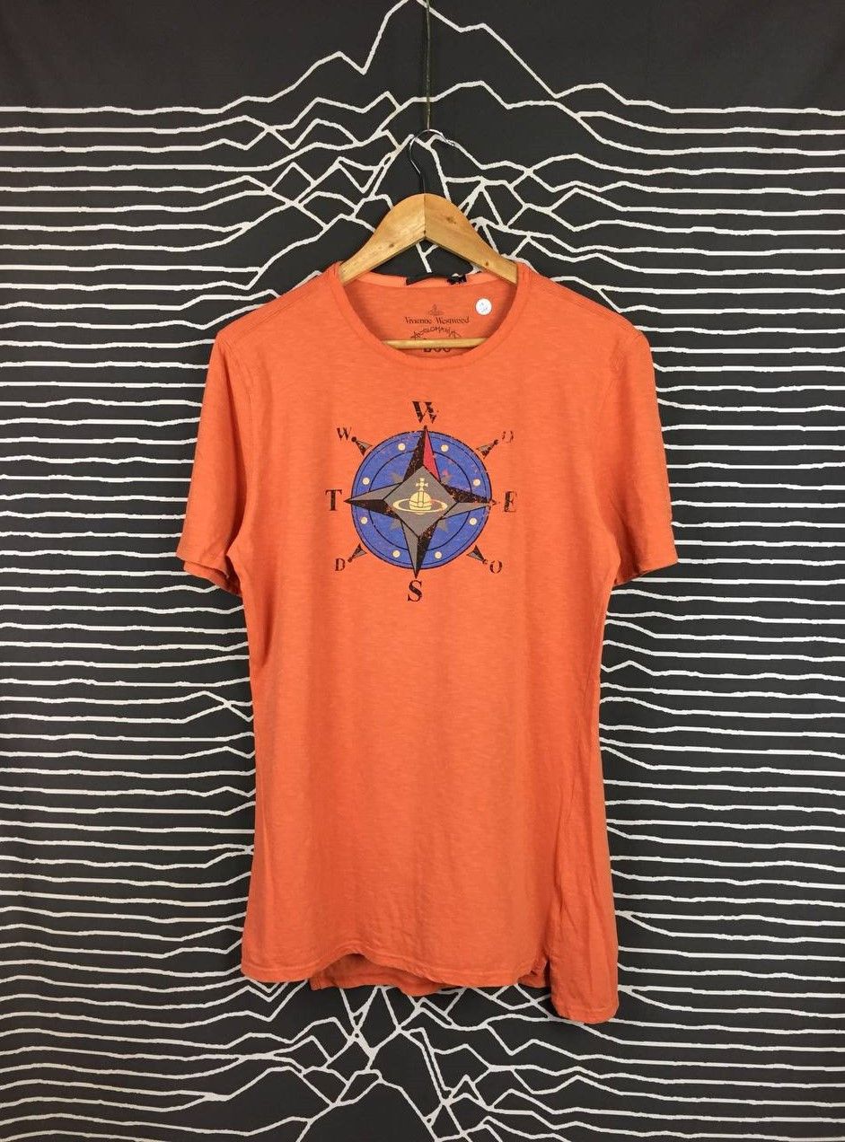 Lee × Vivienne Westwood Vivienne Westwood Anglomania X LEE Compass Graphic Tee Size US M / EU 48-50 / 2 - 1 Thumbnail