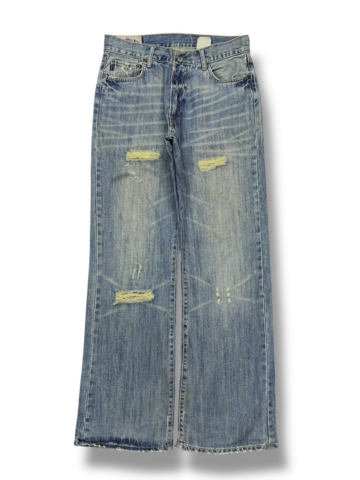 Flare Jeans In The Attic Embroidered Denim Boot Cut