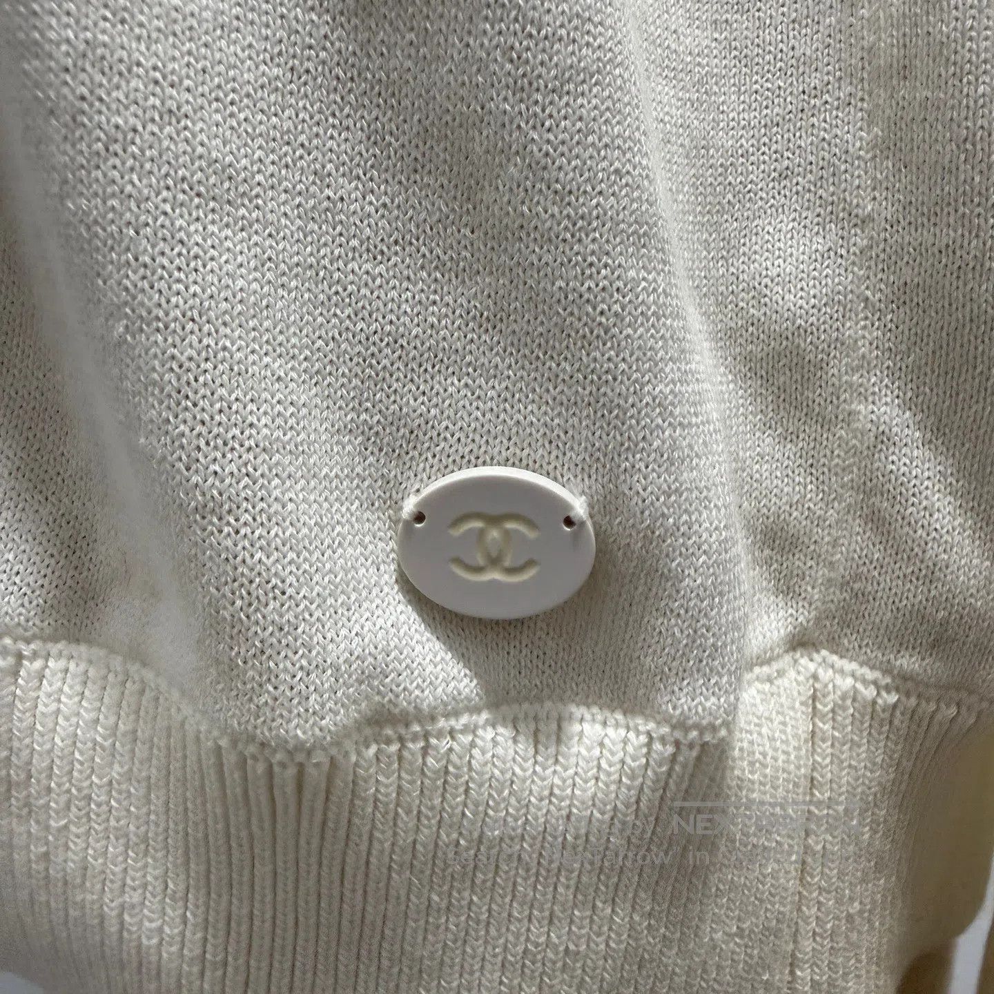 Chanel Chanel Lace Puff Sleeve Knit Top| Size XXS / US 00 / IT 34 - 3 Thumbnail