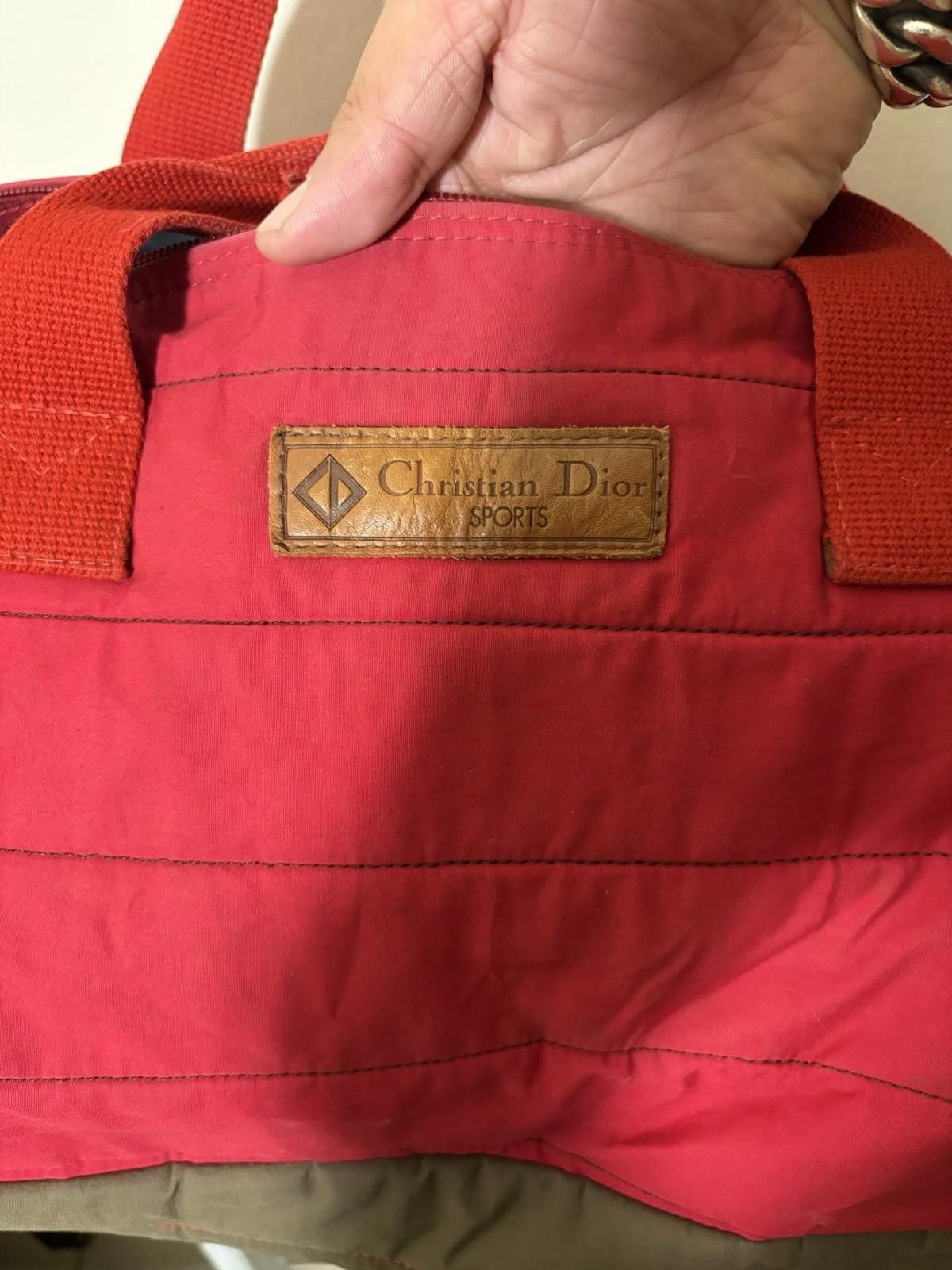 Dior Vtg Dior Sports Boston Bag, Puffy Blimp Cut, Weird+Wonderful Size ONE SIZE - 8 Thumbnail