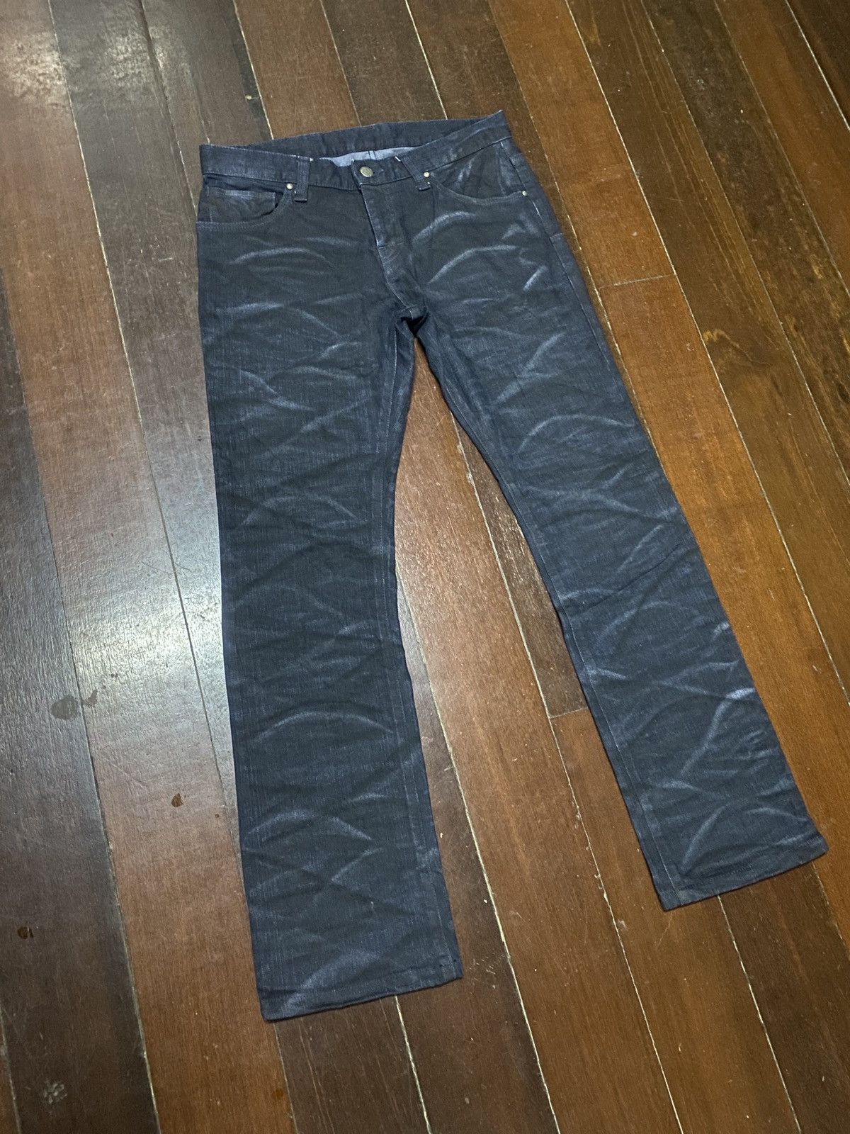 Hysteric Glamour × Tornado Mart FIRE 🔥 TORNADO MART JAPAN FLARE JEANS CURVE STRECTH Size US 32 / EU 48 - 2 Thumbnail
