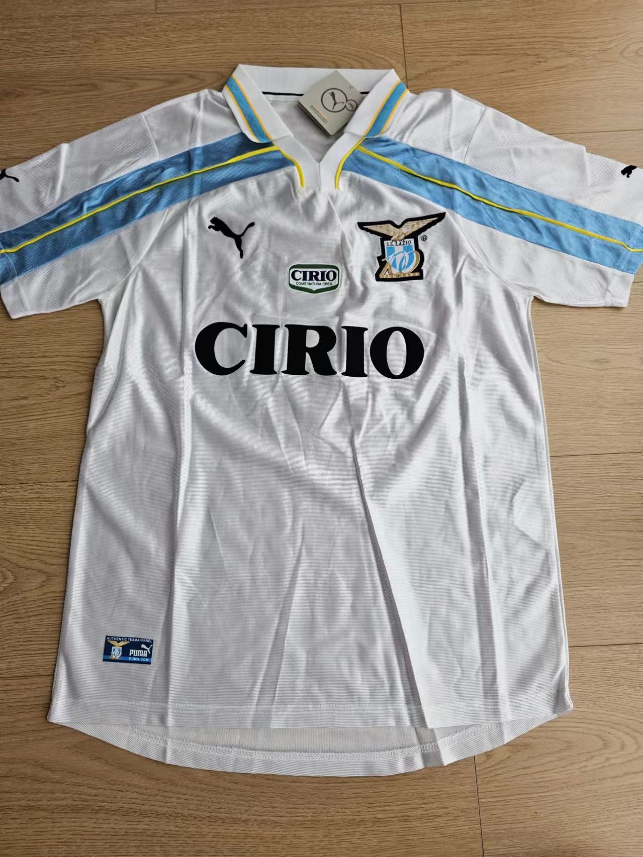 Other Lazio 10 Hernán Crespo Jersey 1998 2000 Size US L / EU 52-54 / 3 - 1 Thumbnail