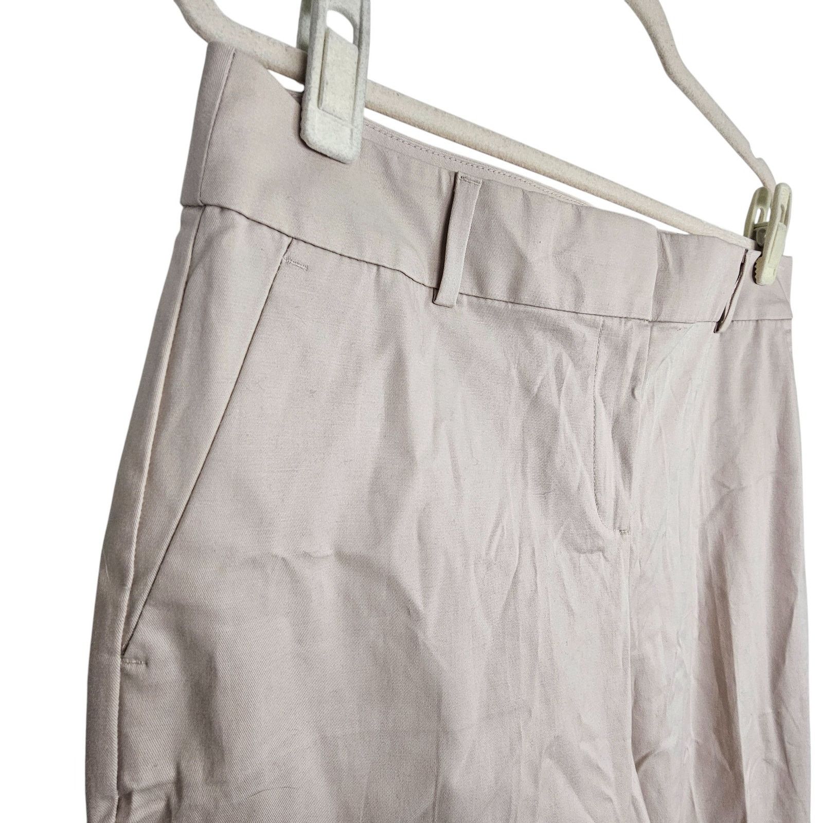 Ann Taylor Ann Taylor Womens The Crop Curvy Fit Trouser Pants Sz 10 Size 32" / US 10 / IT 46 - 4 Thumbnail