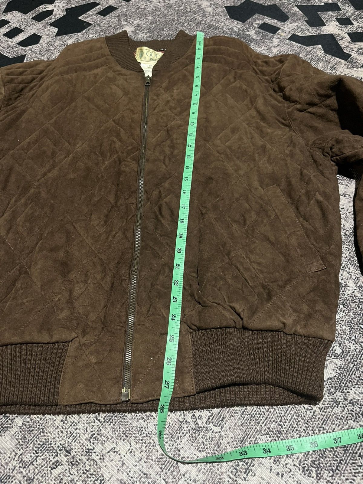 Gucci GUCCI Vintage Genuine Leather Jacket Size US M / EU 48-50 / 2 - 17 Thumbnail