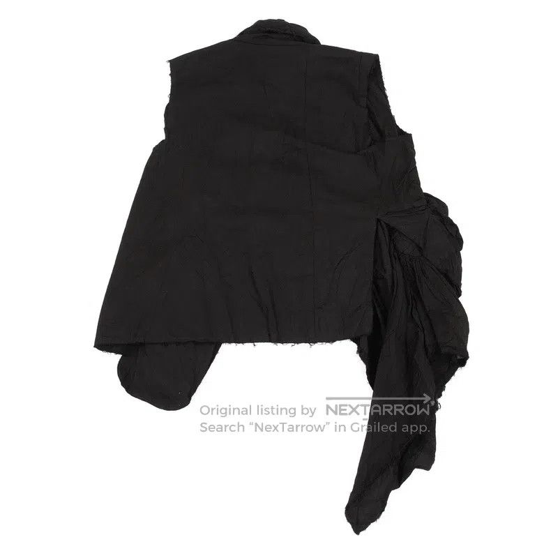 Comme des Garcons Comme Des Garcons size F Vintage Black Rose Flower Vest To Size S / US 4 / IT 40 - 3 Thumbnail