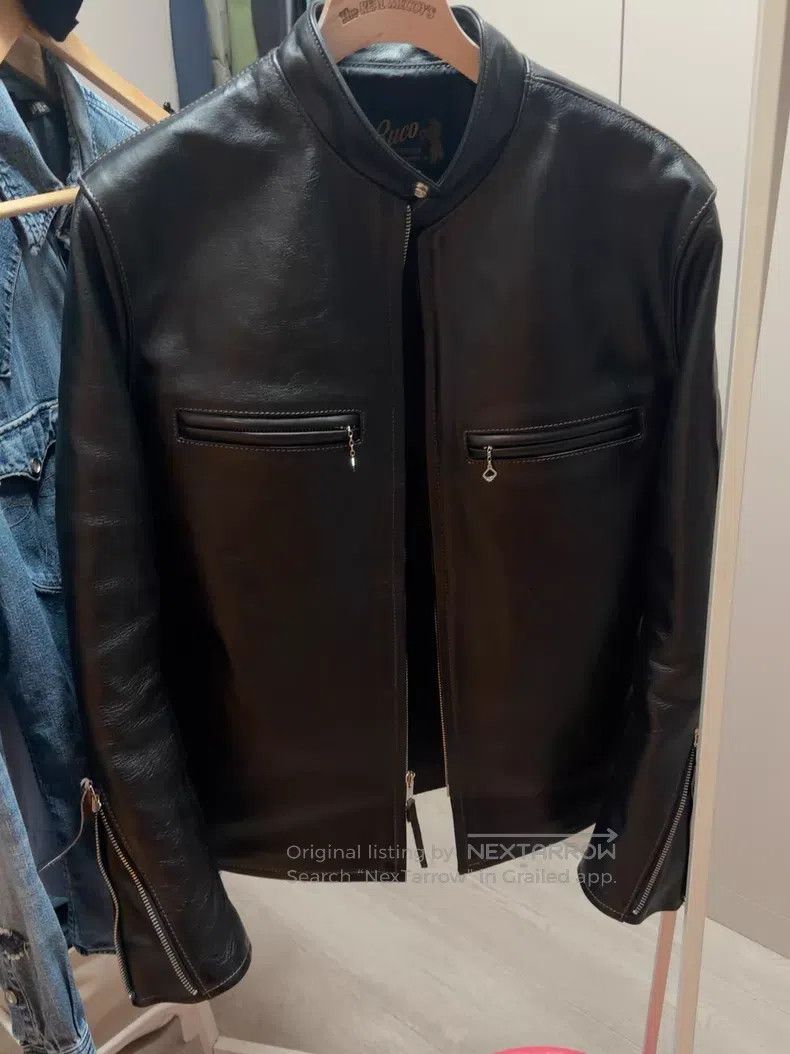 Buco Buco J-100 horseskin leather coat Size US M / EU 48-50 / 2 - 1 Thumbnail