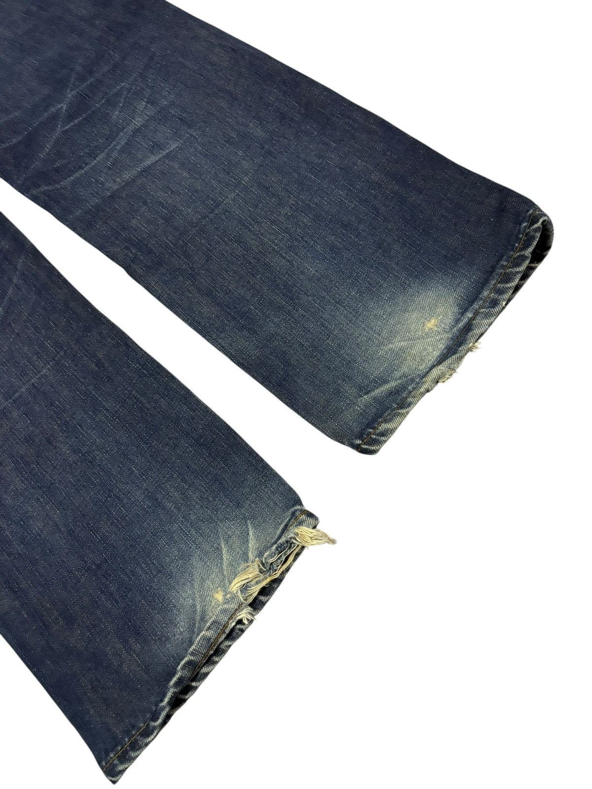Edwin Vtg Edwin Japan 503Z Distressed Jeans Size US 28 / EU 44 - 8 Thumbnail