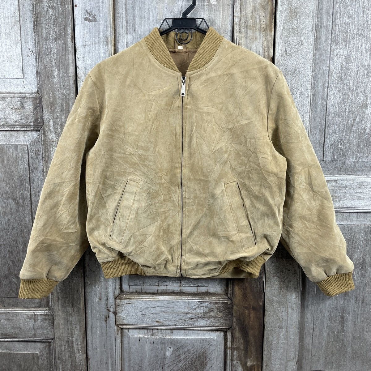 Japanese Brand Vintage Japanese Brand Leather Bomber Jacket Size US M / EU 48-50 / 2 - 1 Thumbnail
