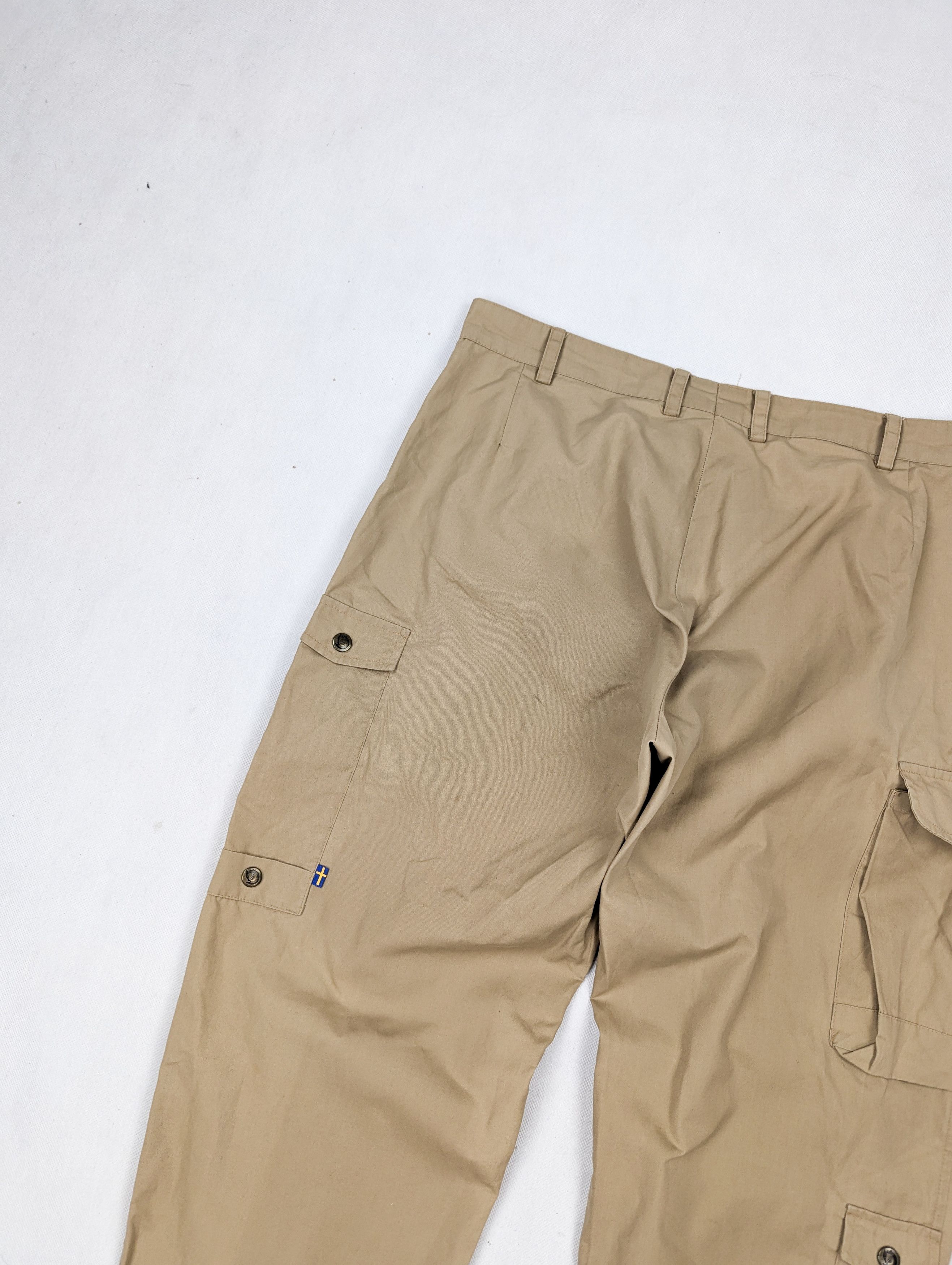 Fjallraven Fjallraven beige cargo pants trousers 52 Size US 36 / EU 52 - 7 Thumbnail