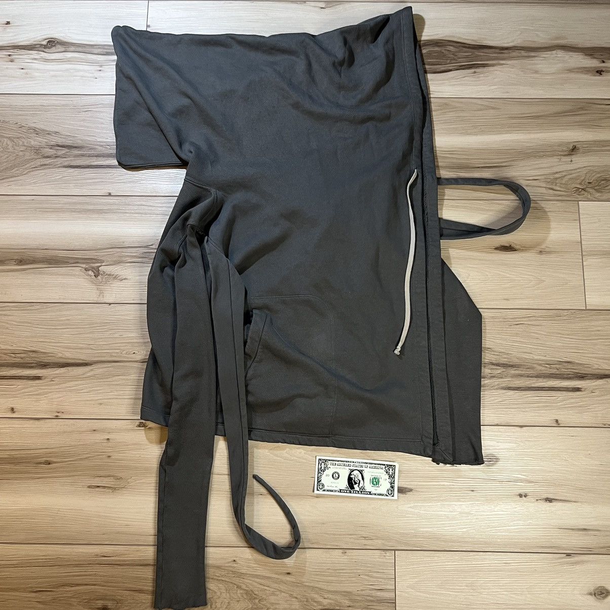 Rick Owens × Rick Owens Drkshdw Rick Owens Olmar & Mirta Black Wash Mountain Wizard Hoodie Size US S / EU 44-46 / 1 - 2 Thumbnail