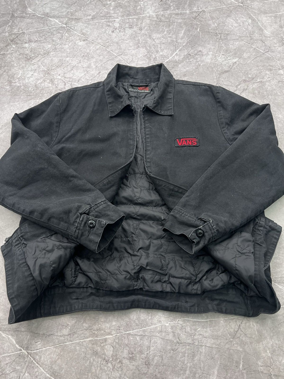 Vans × Vintage VINTAGE SKATER SK8 DETROIT JACKET WASHED VANS JACKET Size US M / EU 48-50 / 2 - 7 Thumbnail