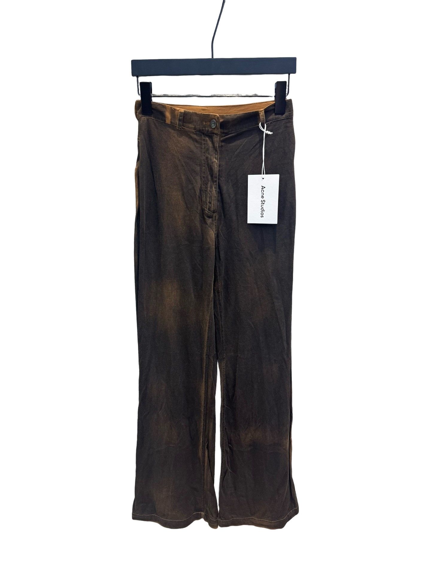 Acne Studios Acne Studios Brown Wash Casual Pants Size US 28 Size US 28 / EU 44 - 1 Thumbnail