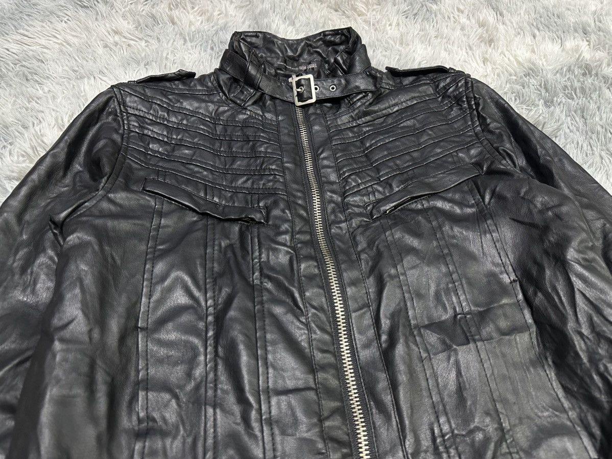 Schlussel 🔥Y2K Archived Schlussel Rider Faux Leather Jacket Size US M / EU 48-50 / 2 - 2 Thumbnail