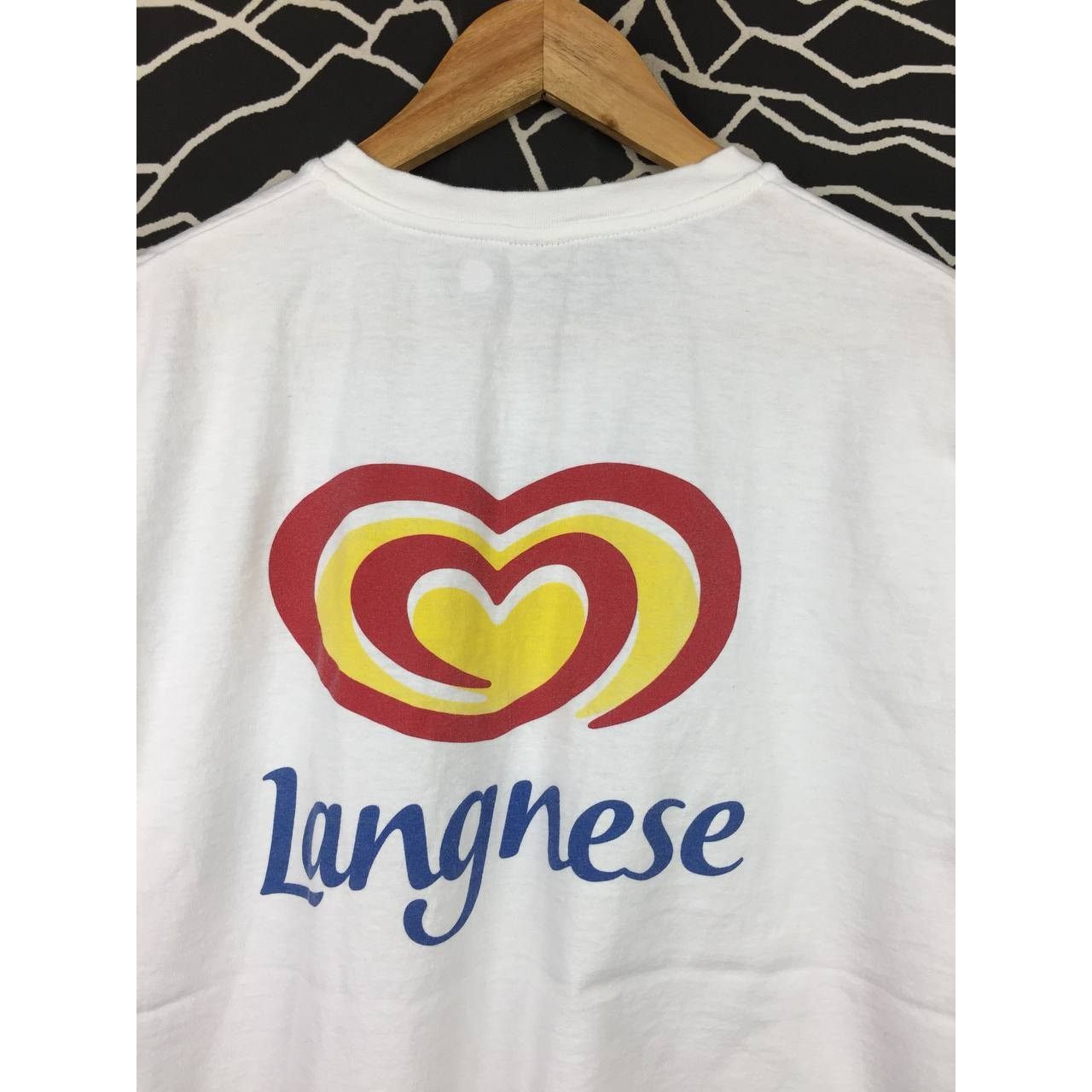 Vintage Vtg Langnese Germany Wall's Ice Cream Promo Tee Size US XL / EU 56 / 4 - 5 Thumbnail