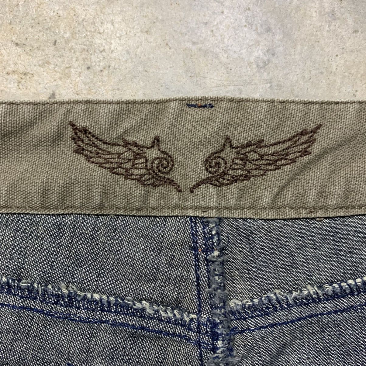 If Six Was Nine × Japanese Brand Flare Bell Bottom Japanesse Brand Denim Size 27" / US 4 / IT 40 - 9 Thumbnail